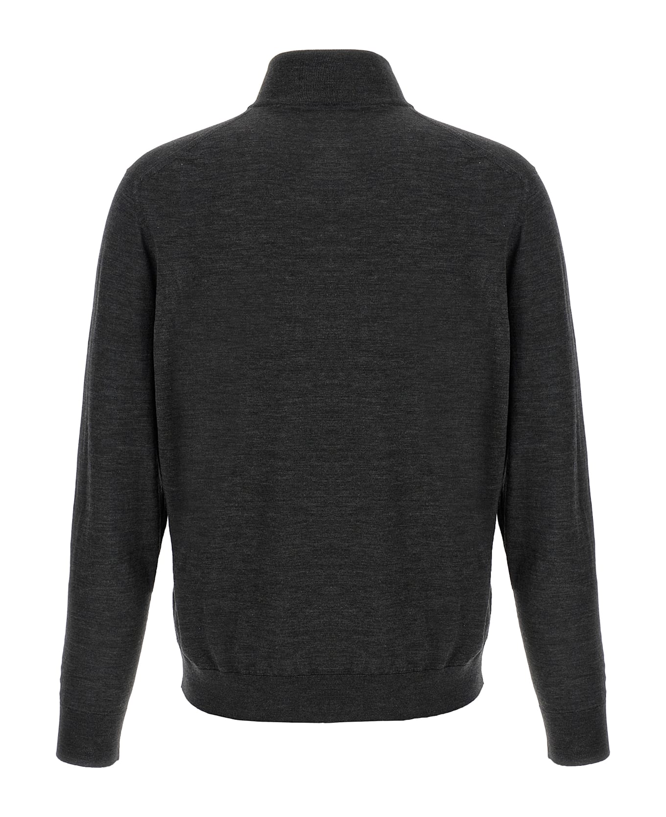 Kiton Half-zip Sweater - Gray