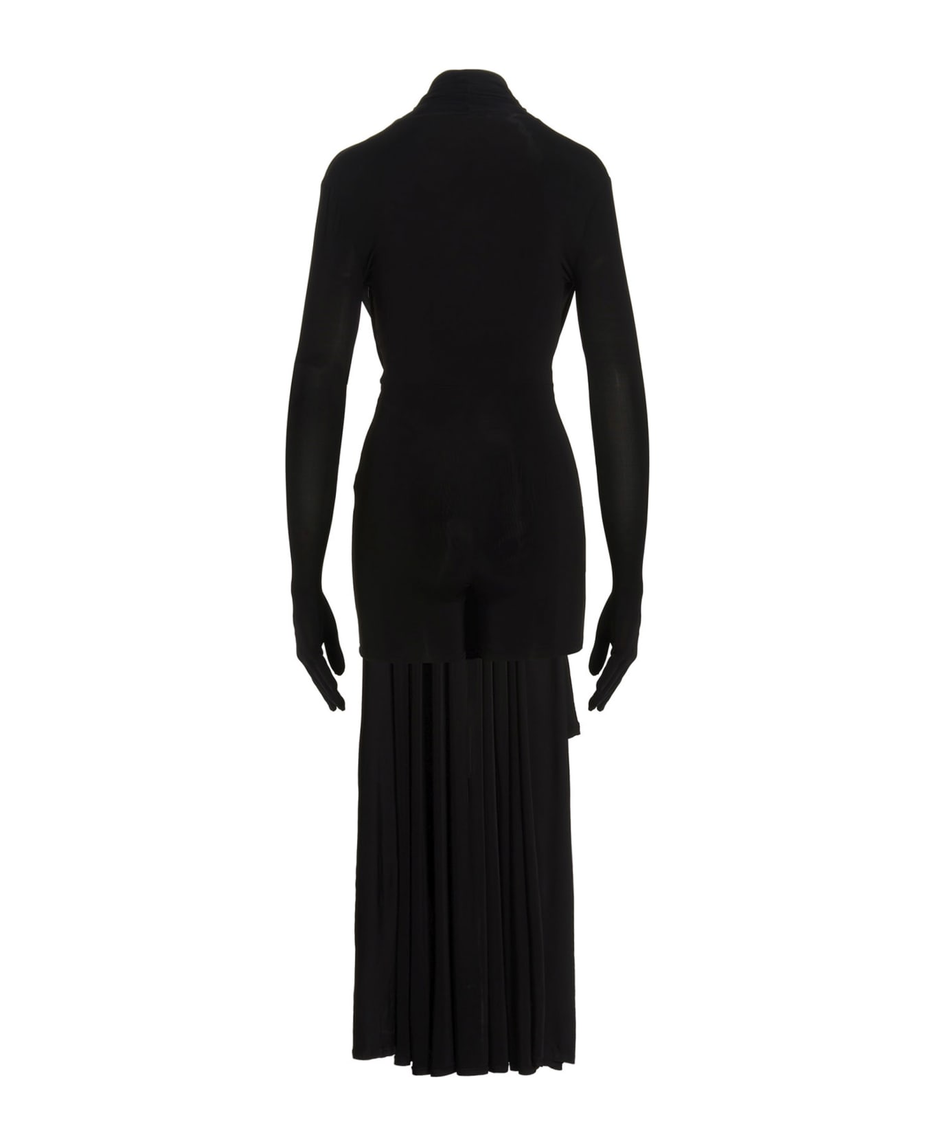 Balenciaga Stretch Stretch Insert Bodysuit - Black   ワンピース＆ドレス