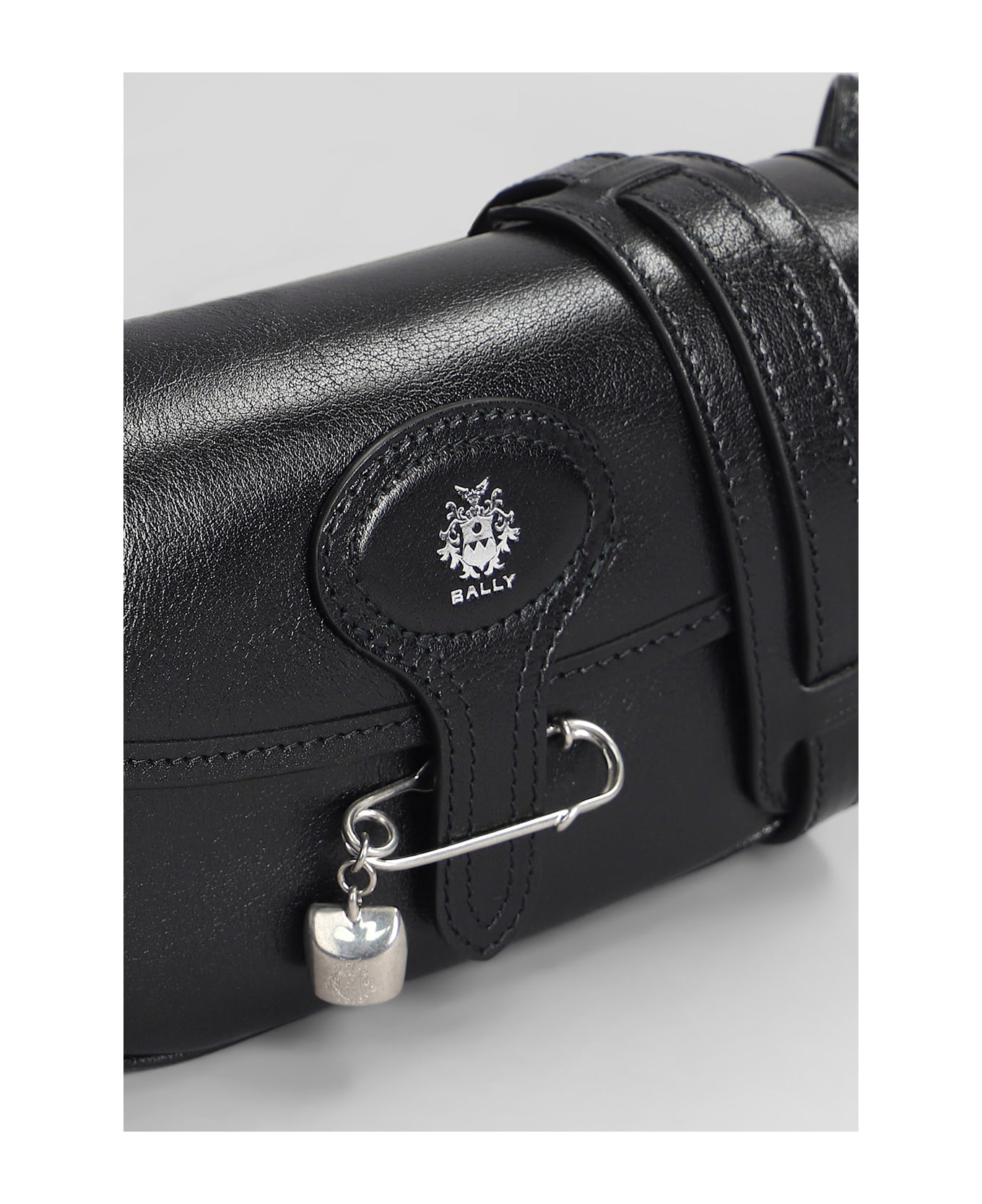 Bally Beckett Cross Shoulder Bag In Black Leather - black