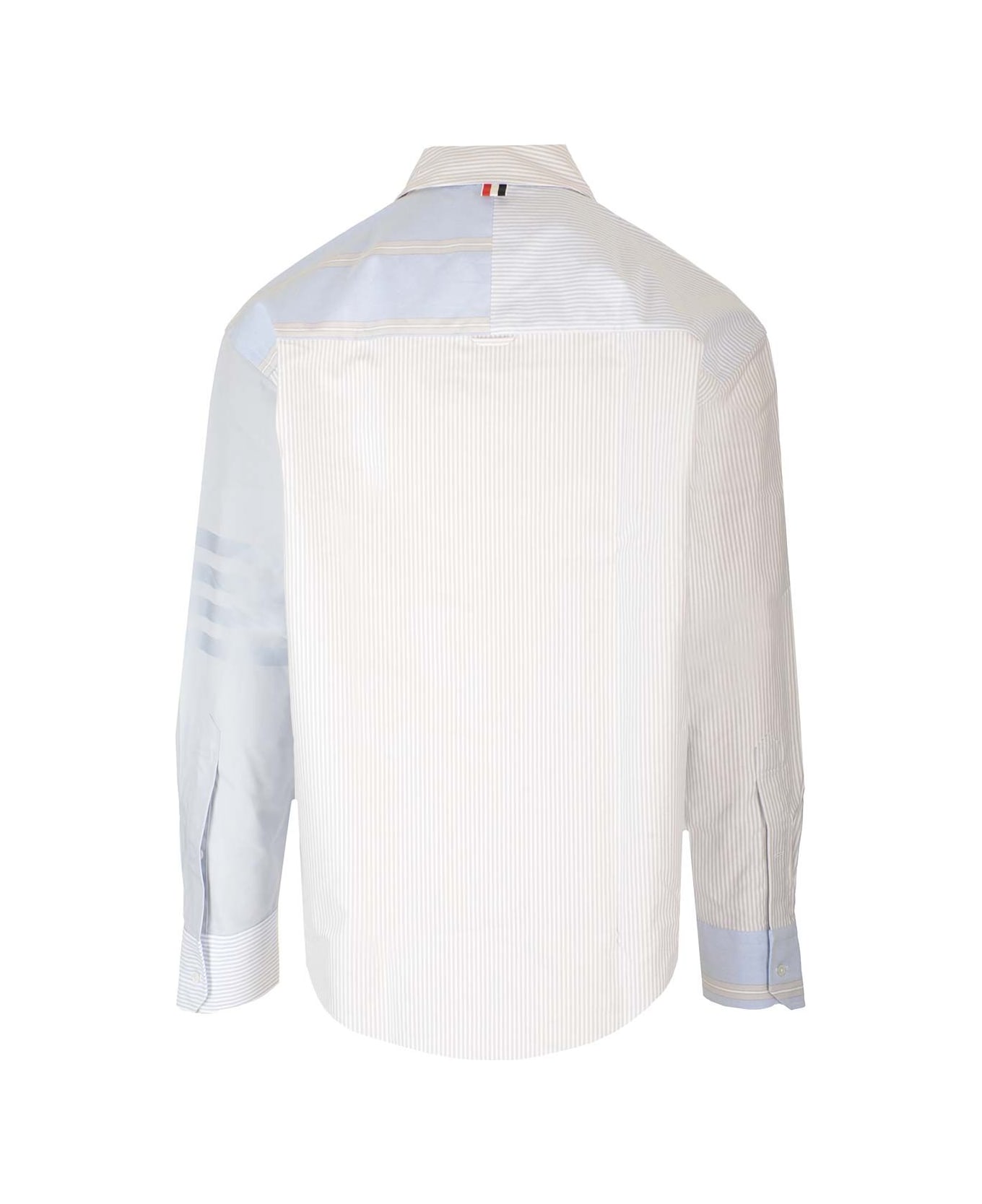 Thom Browne Oversized Shirt - Light blue