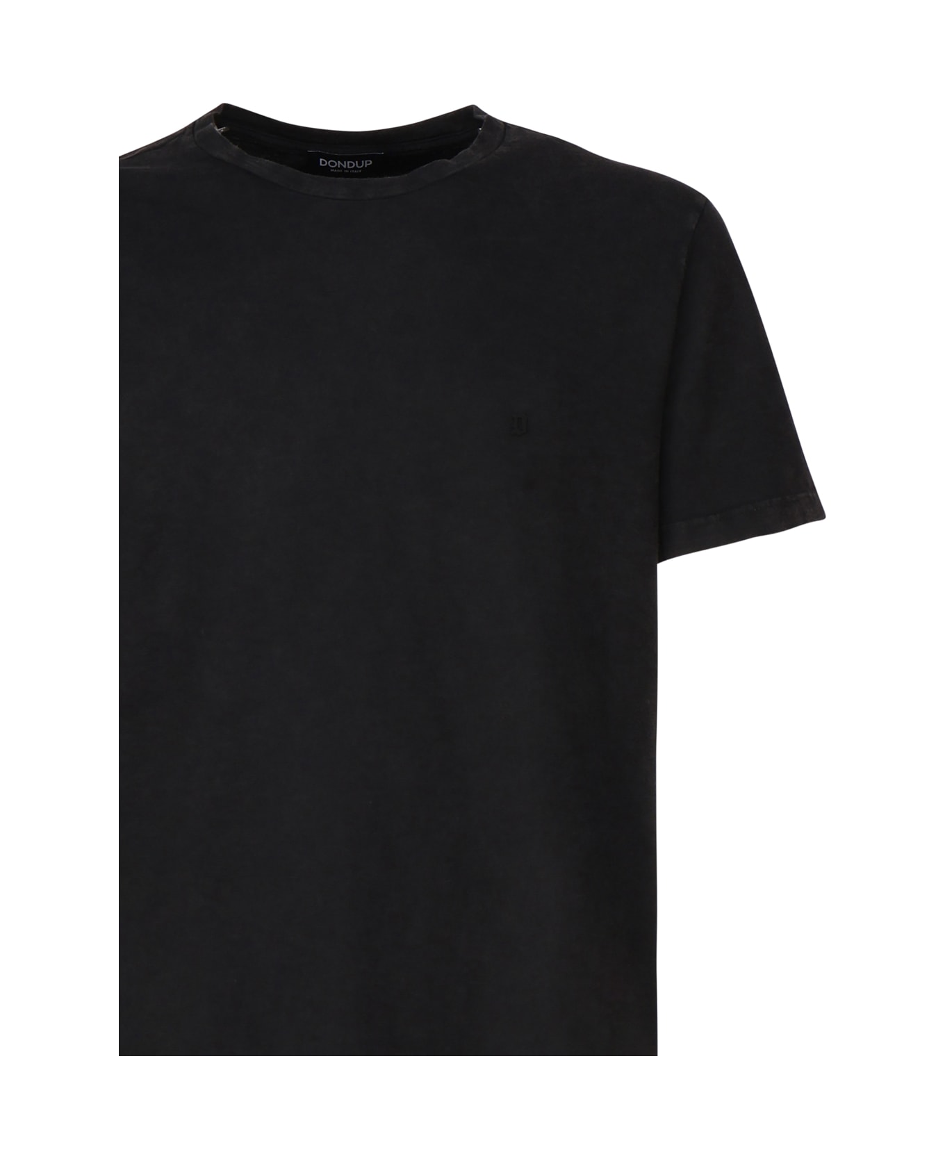 Dondup Regular Jersey T-shirt - Black