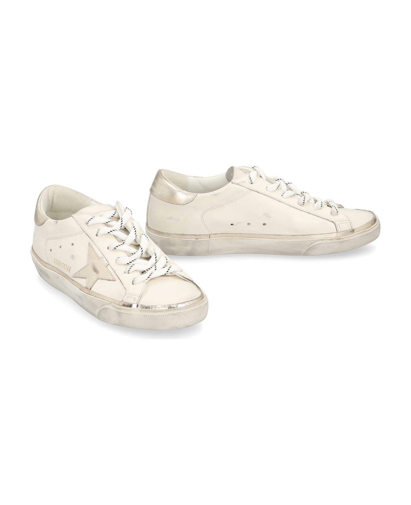 Golden Goose Super-star Low-top Sneakers - White