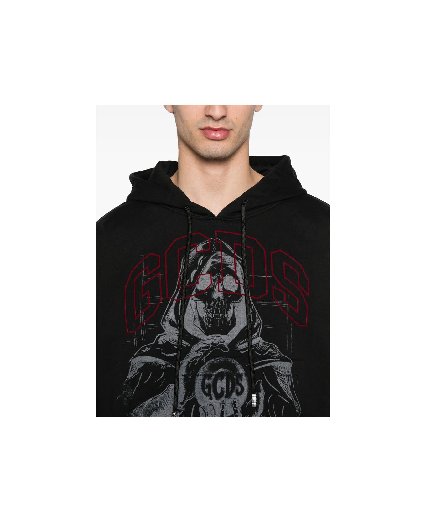 GCDS Sweatshirt - BLACK