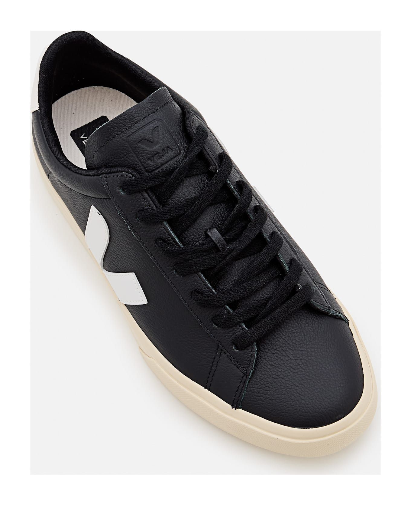 Veja Campo Leather Sneakers - Black