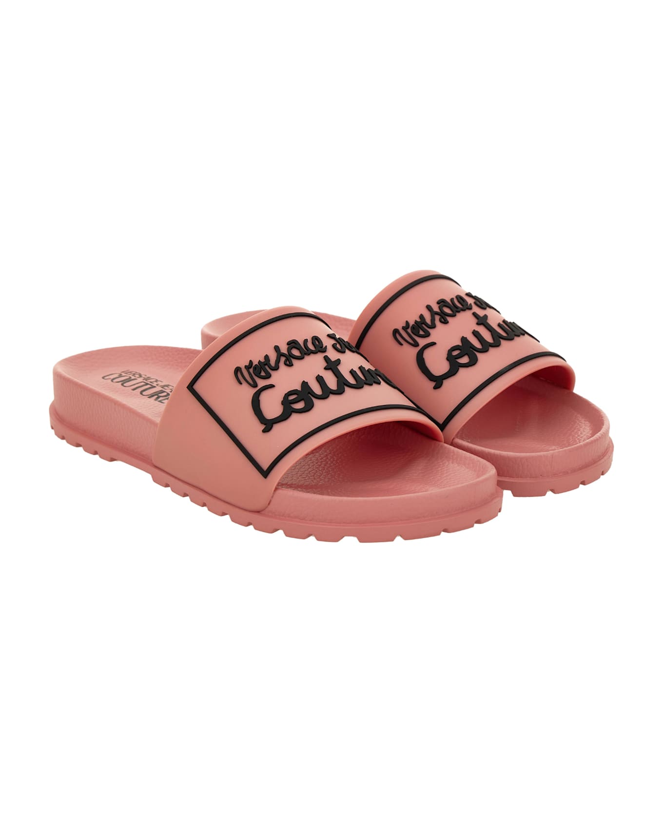 Versace Jeans Couture Pool Slides - Pink