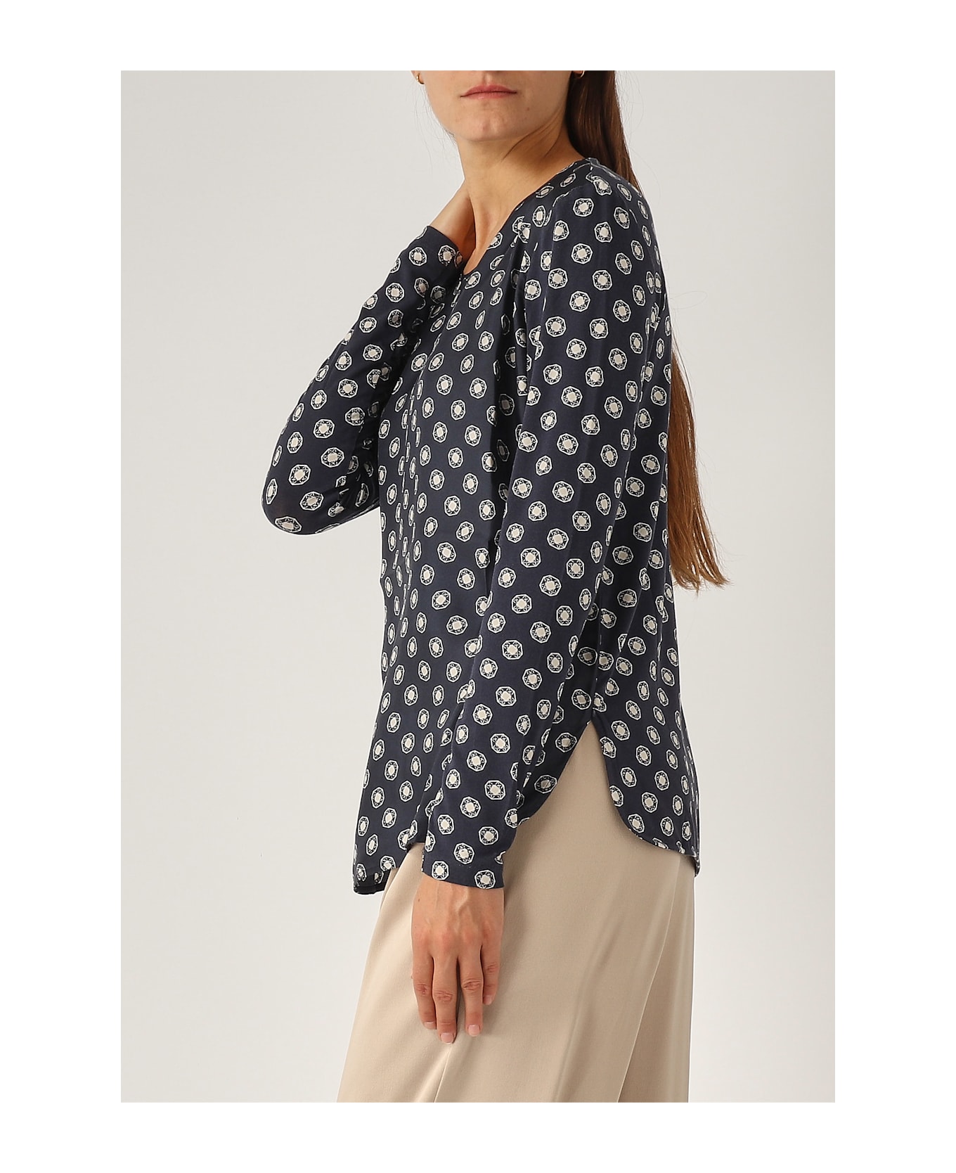 Max Mara Jimco Blouse - NAVY