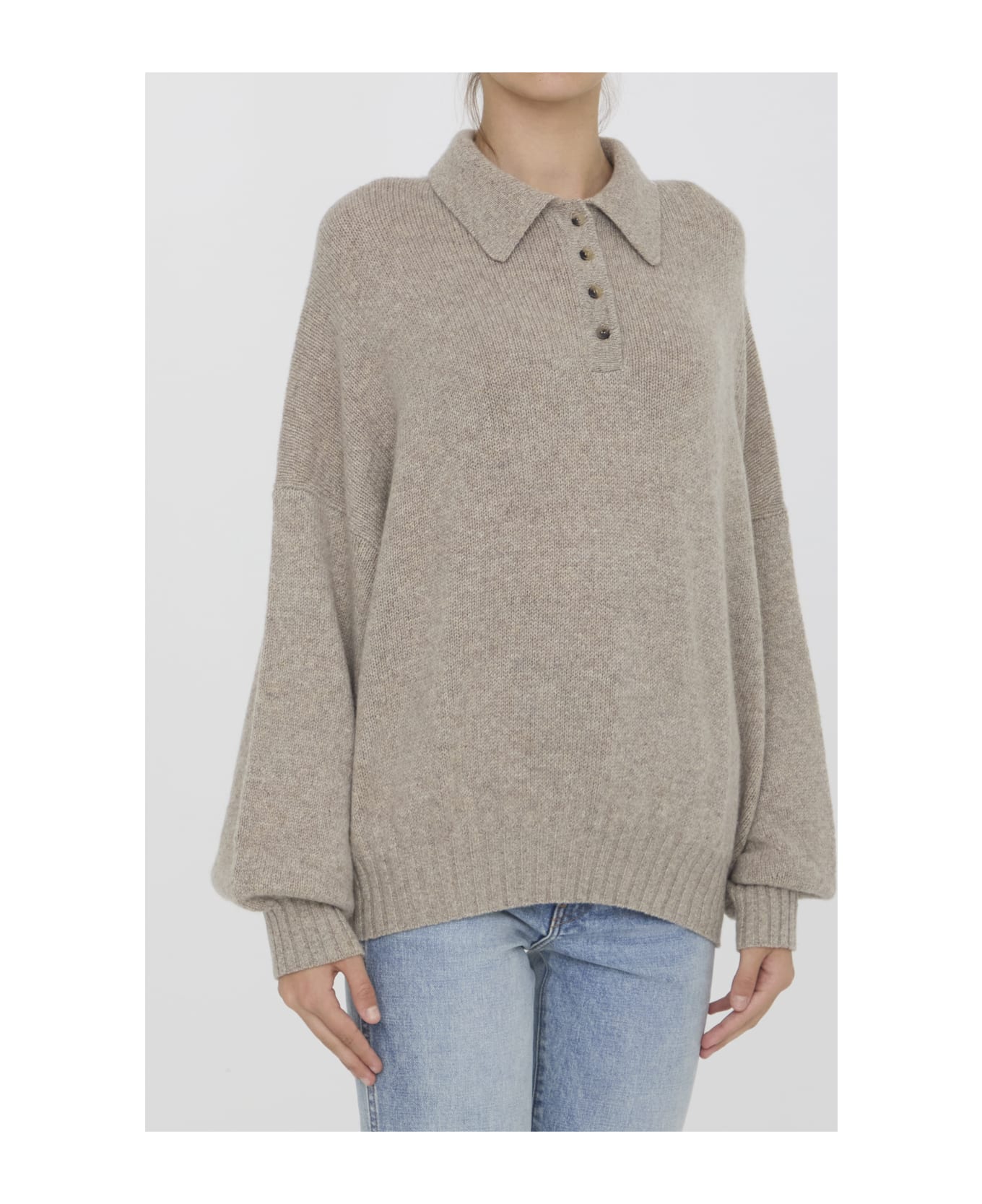 Khaite Rene Sweater - BEIGE