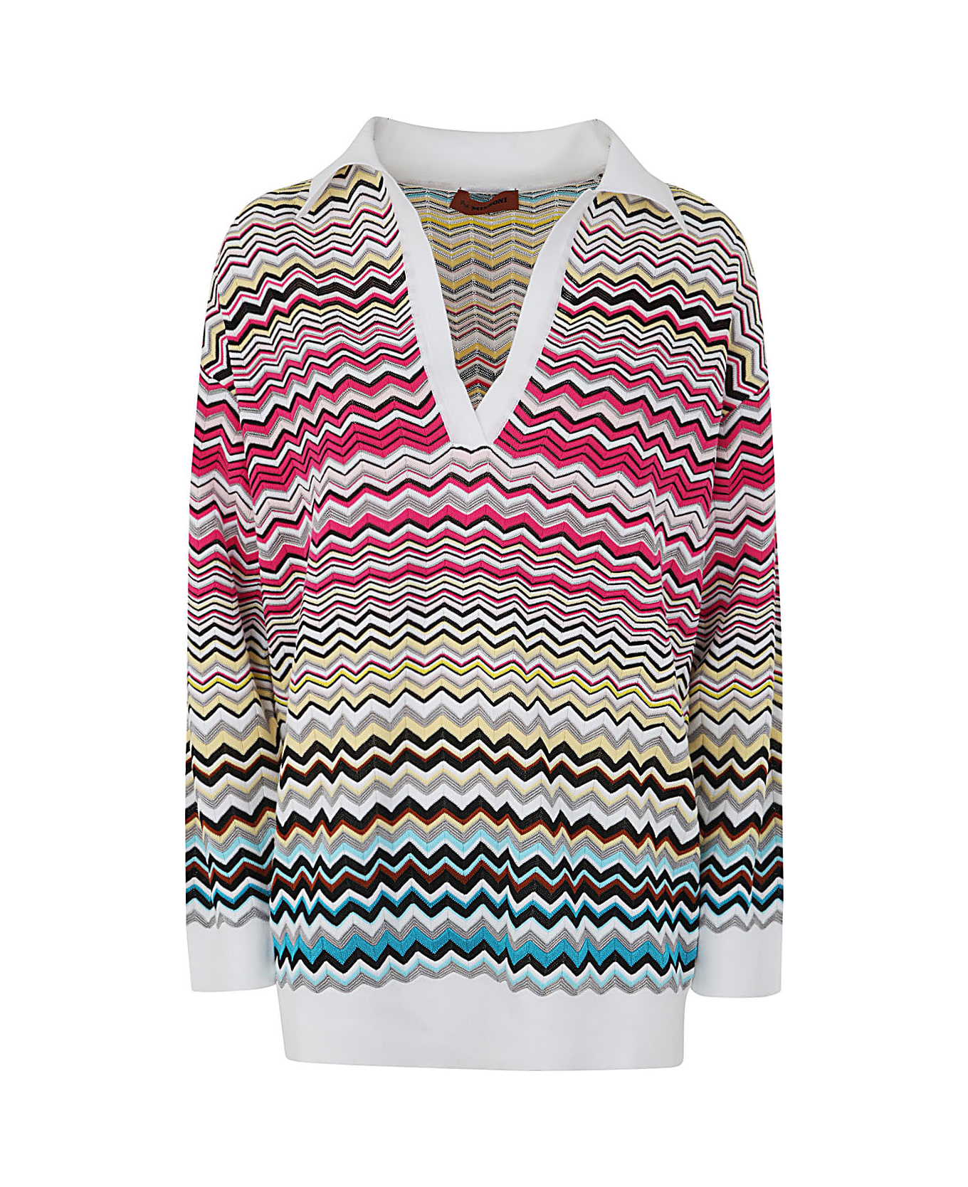 Missoni V Neck Sweater - Multicolor
