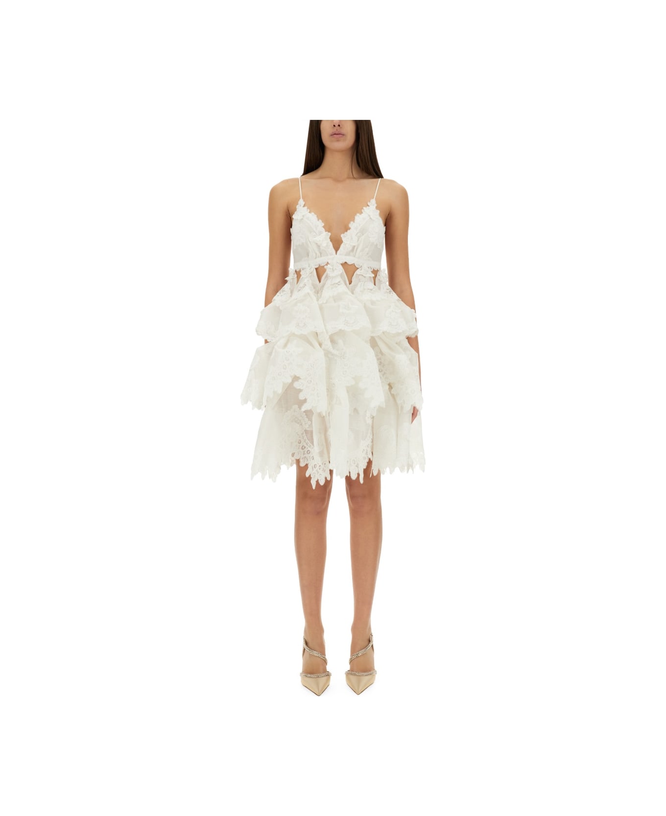 Zimmermann Lace Dress - Ivory