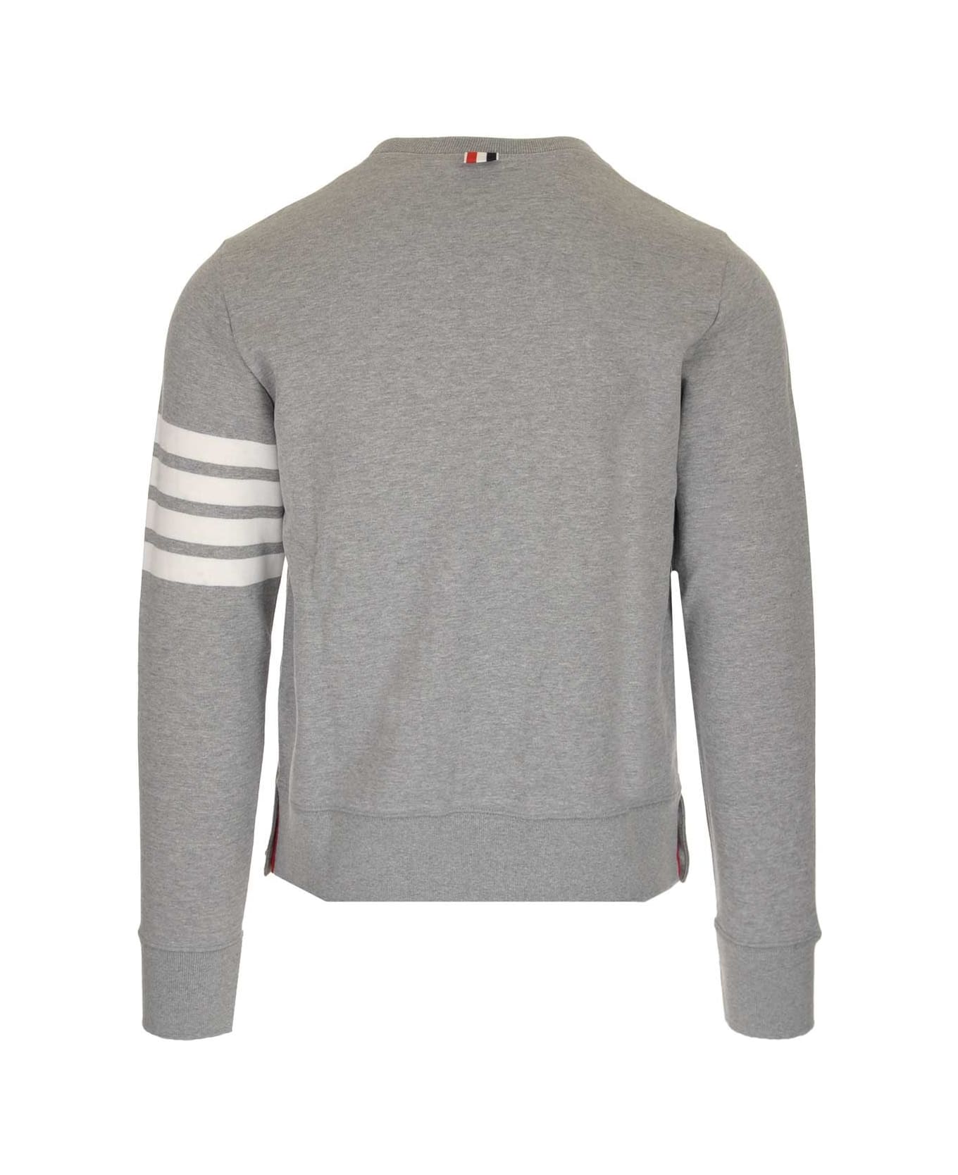 Thom Browne Grey 
4-bar
 Sweatshirt - LIGHT GREY