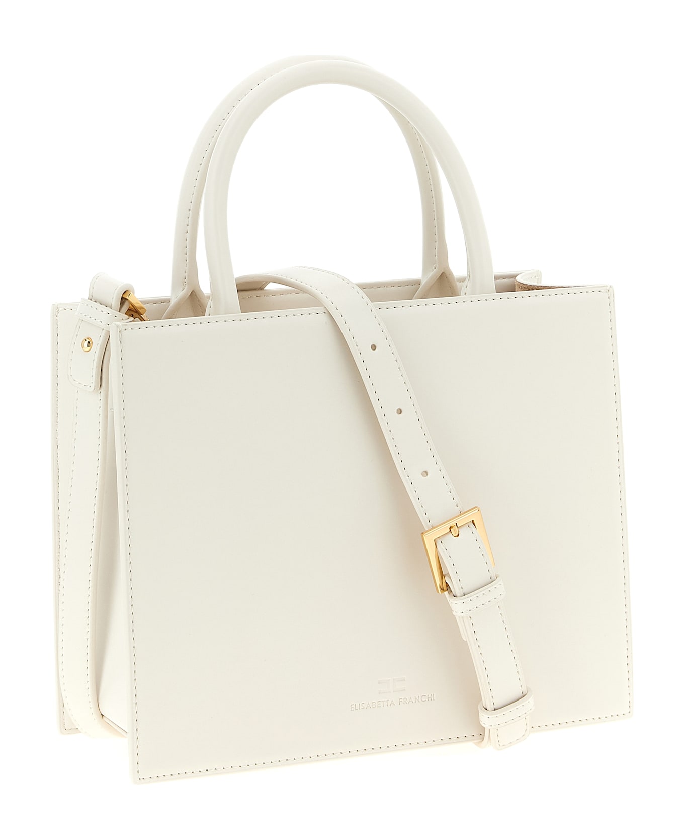 Elisabetta Franchi 
tote
 Small Handbag - White