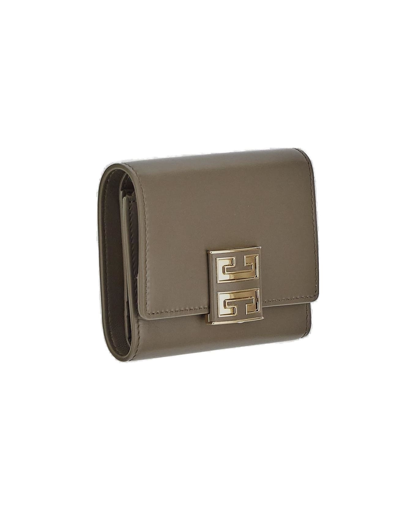 Givenchy 4g Plaque Trifold Wallet - Brown 財布