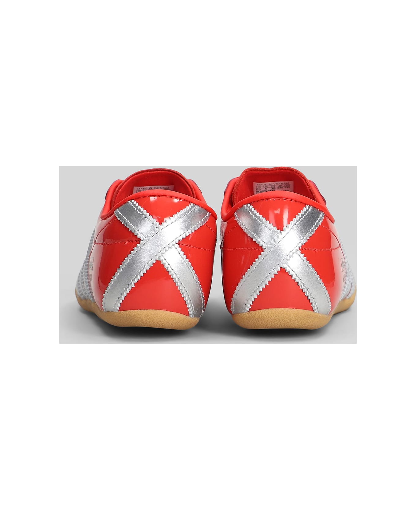 Adidas Tokyo Sneakers In Red Patent Leather - red