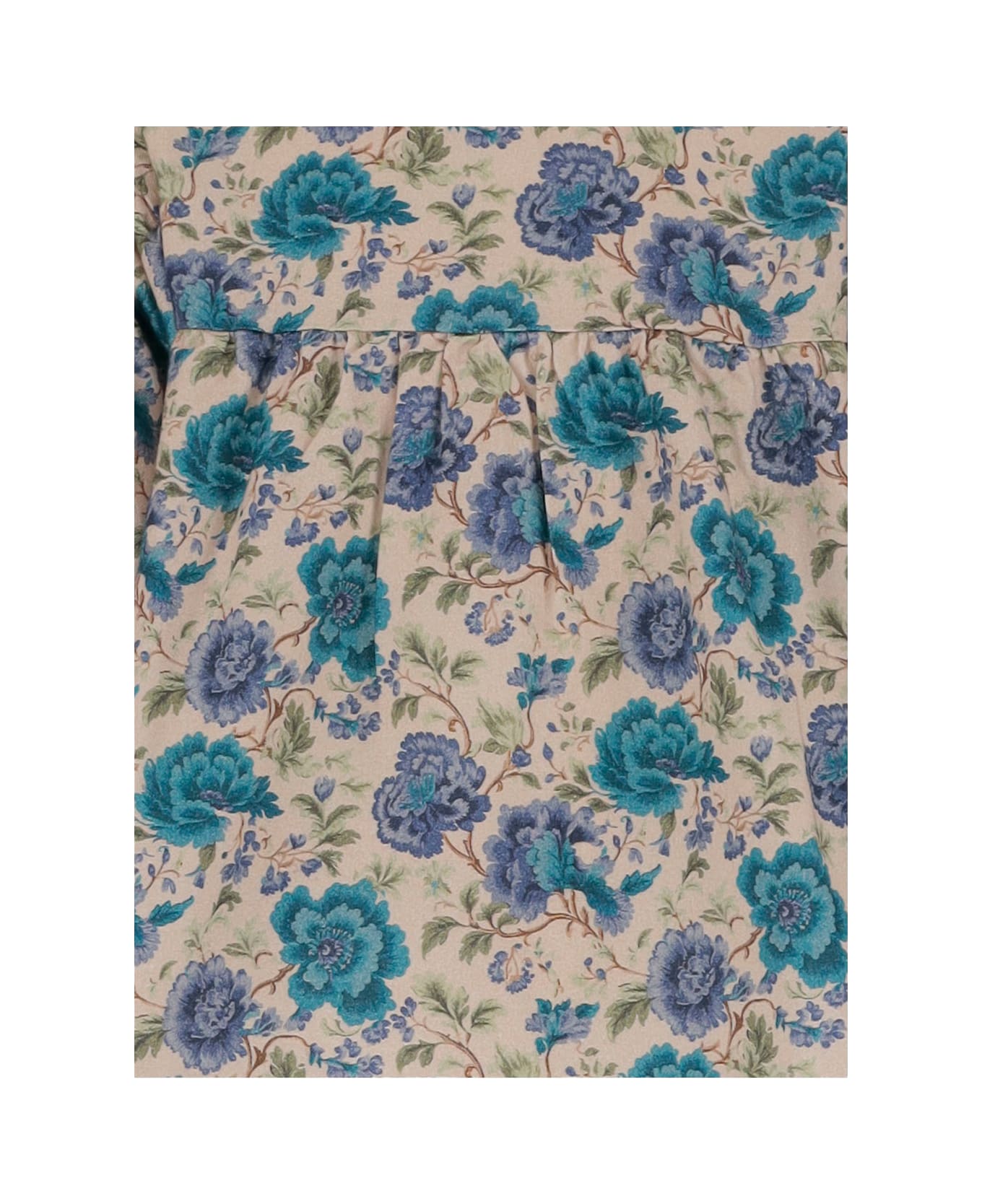 Babe 
Tess Cotton Dress With Floral Pattern - Red
