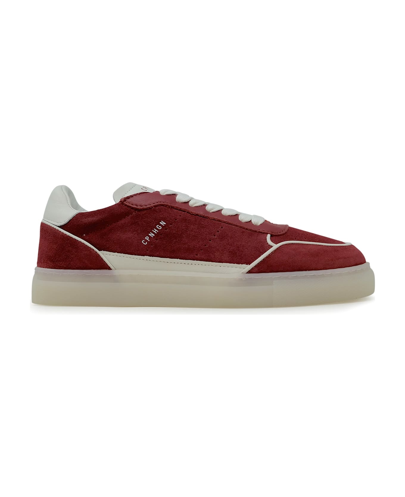 Copenhagen Red Suede Sneakers - RED