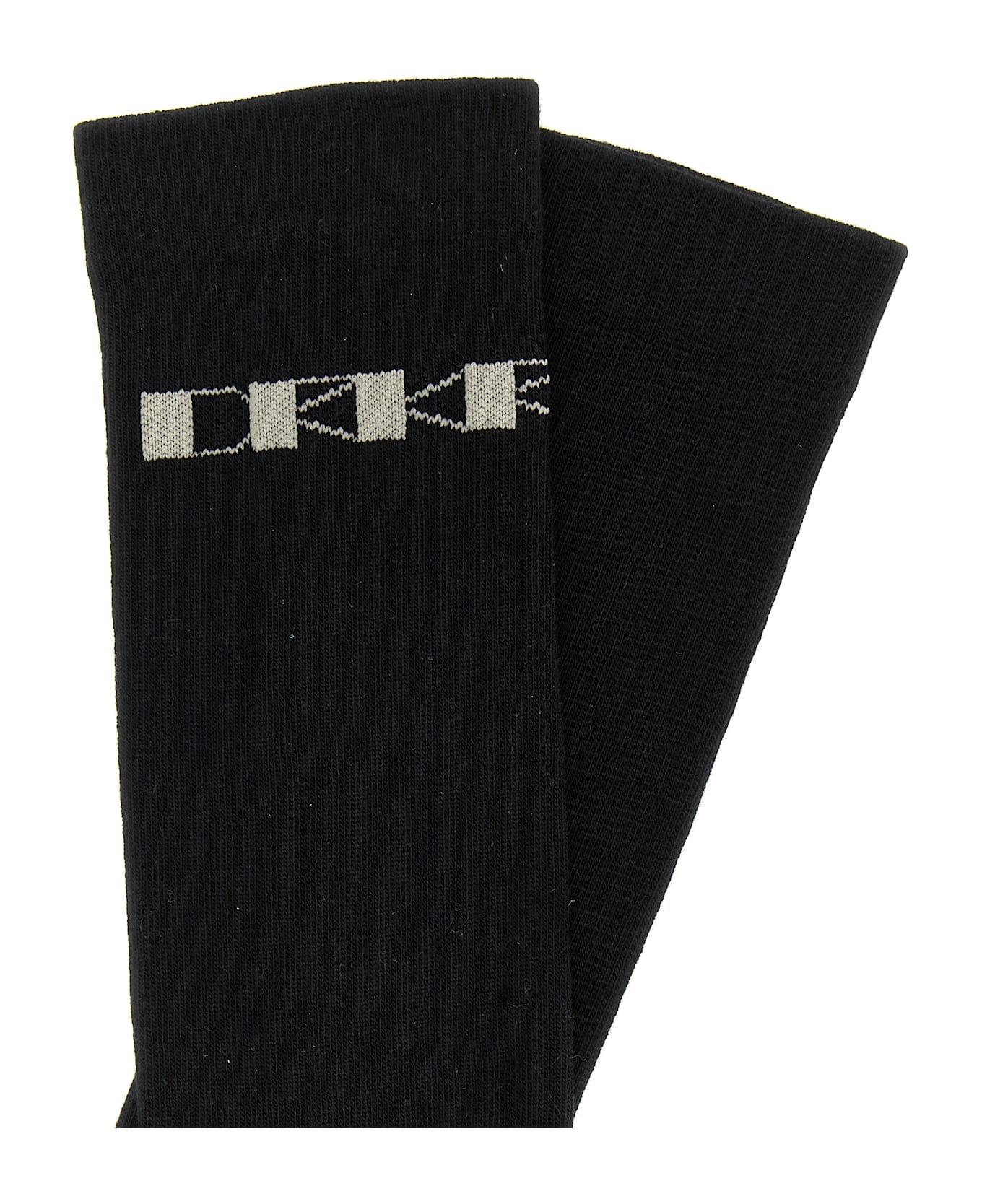 DRKSHDW Jacquard Logo Socks - Black  