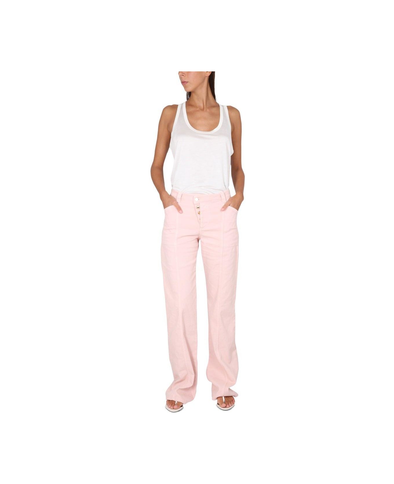 Tom Ford Flared Denim Jeans - PINK