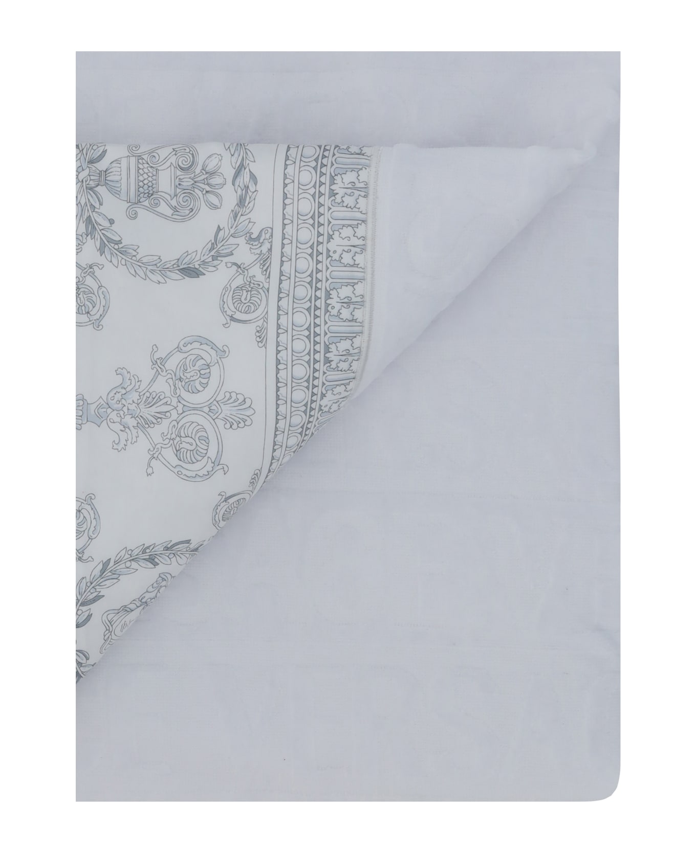 Versace Bath Towel - White+white