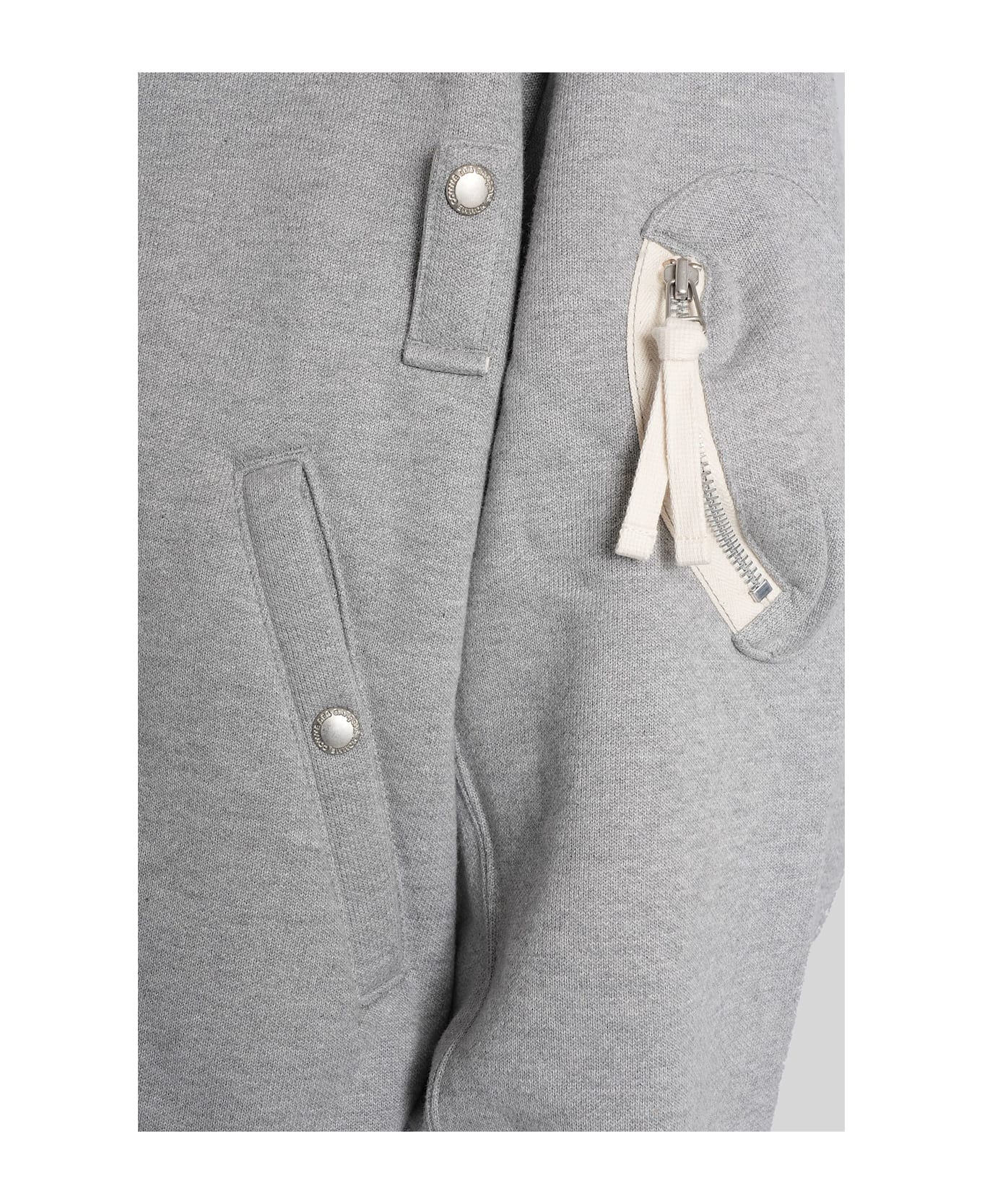 Comme des Garçons Homme Sweatshirt In Grey Cotton - grey