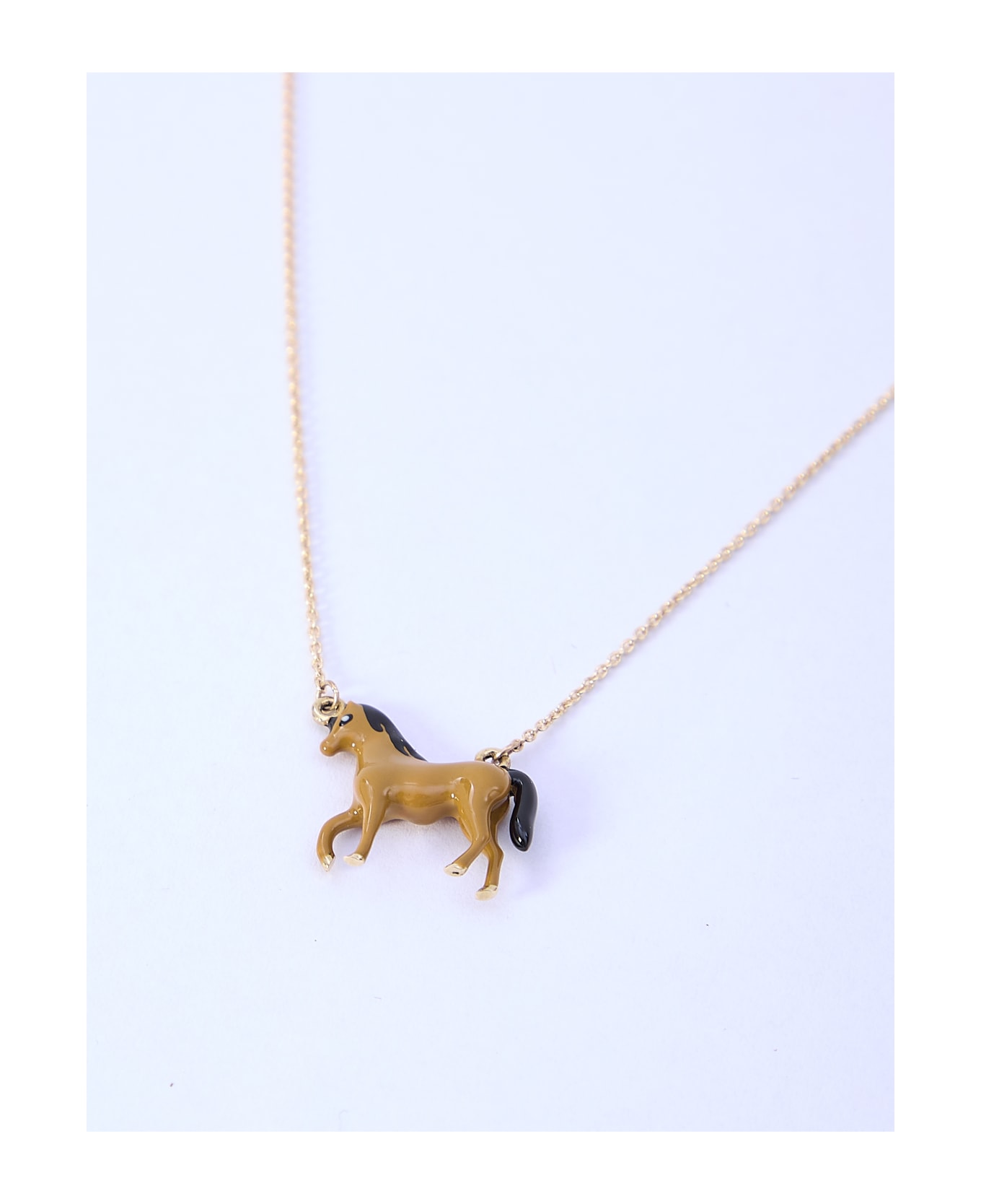 Aliita Caballo Necklace - BROWN