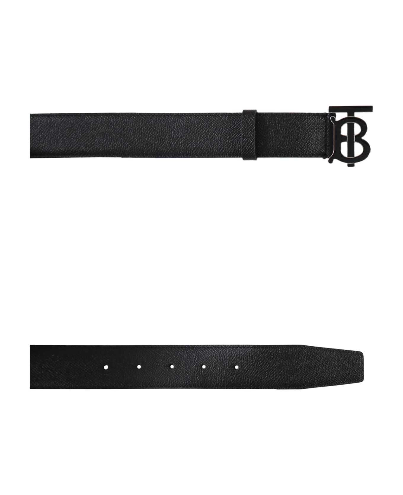 Burberry Leather Belt - black