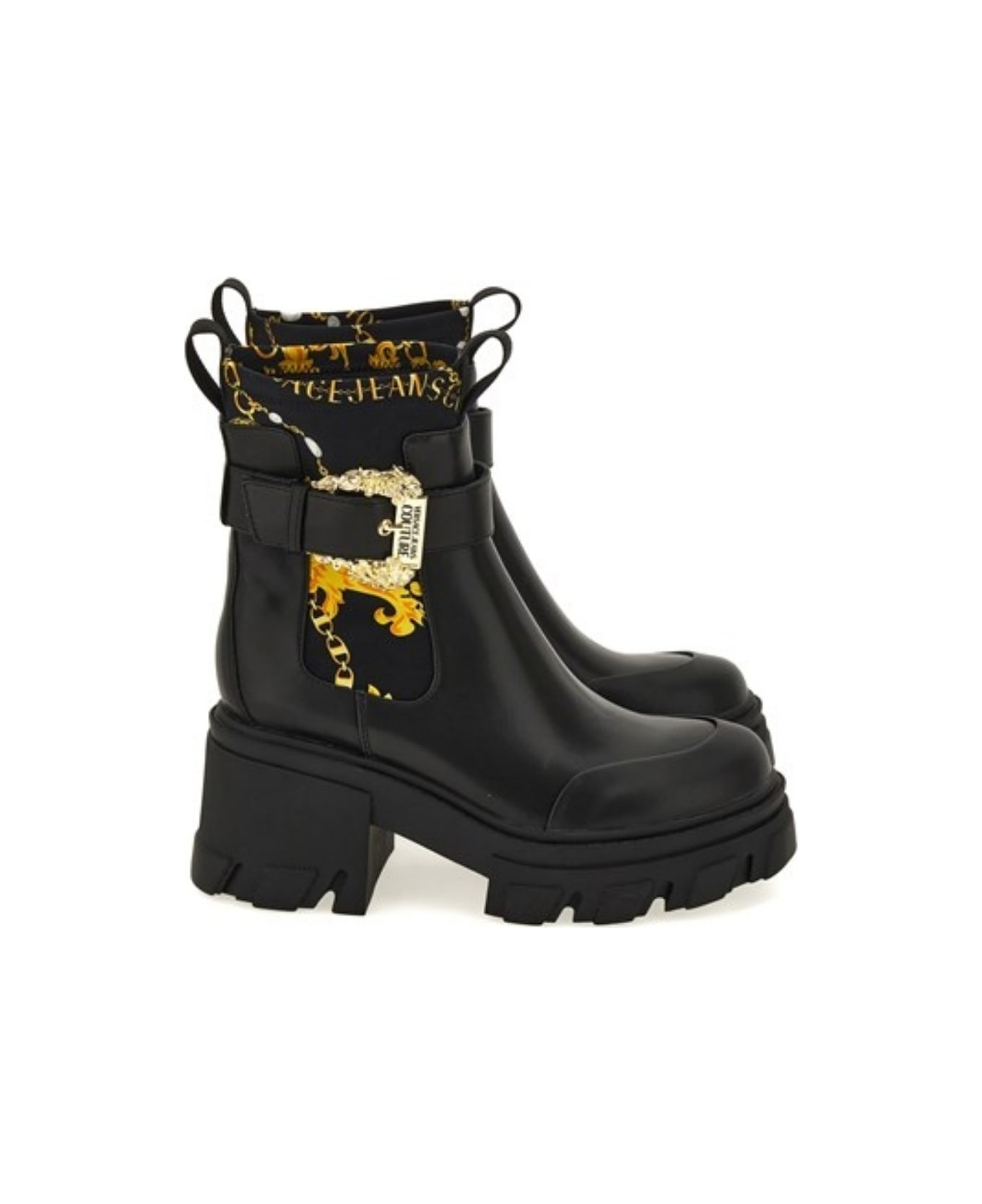Versace Jeans Couture Ankle Boots - Black