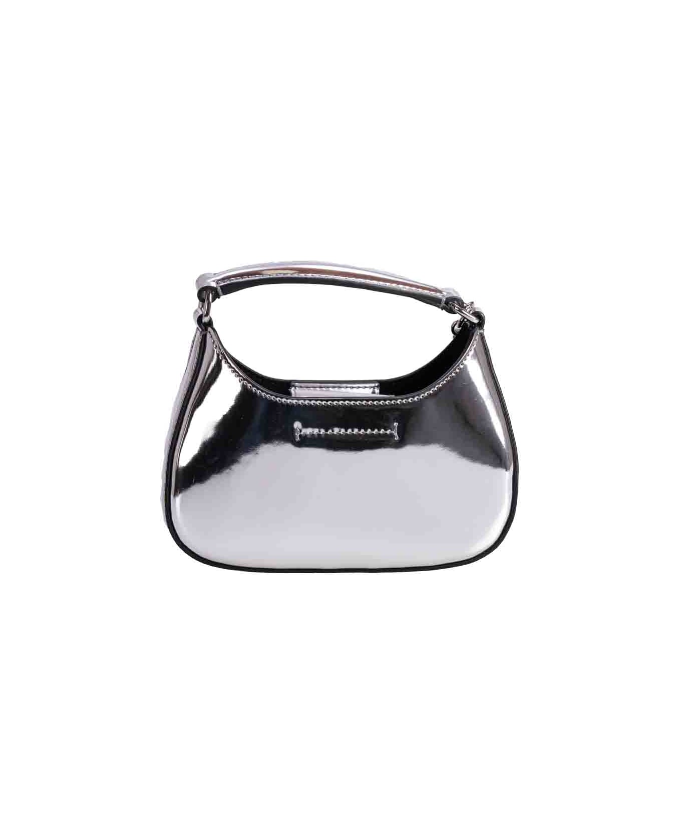 Emporio Armani Shoulder Bag - Silver クラッチバッグ