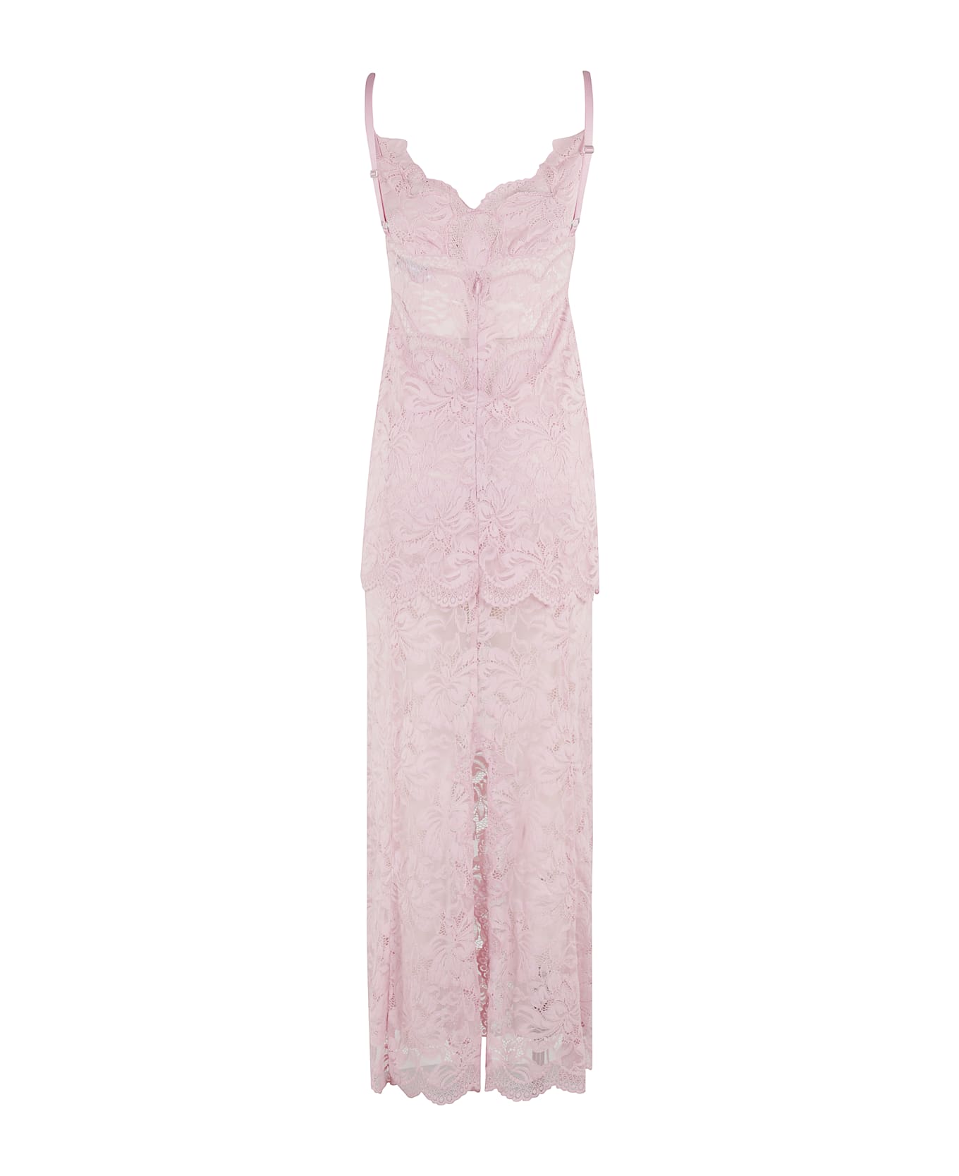 Paco Rabanne Long Dress - Powder Pink