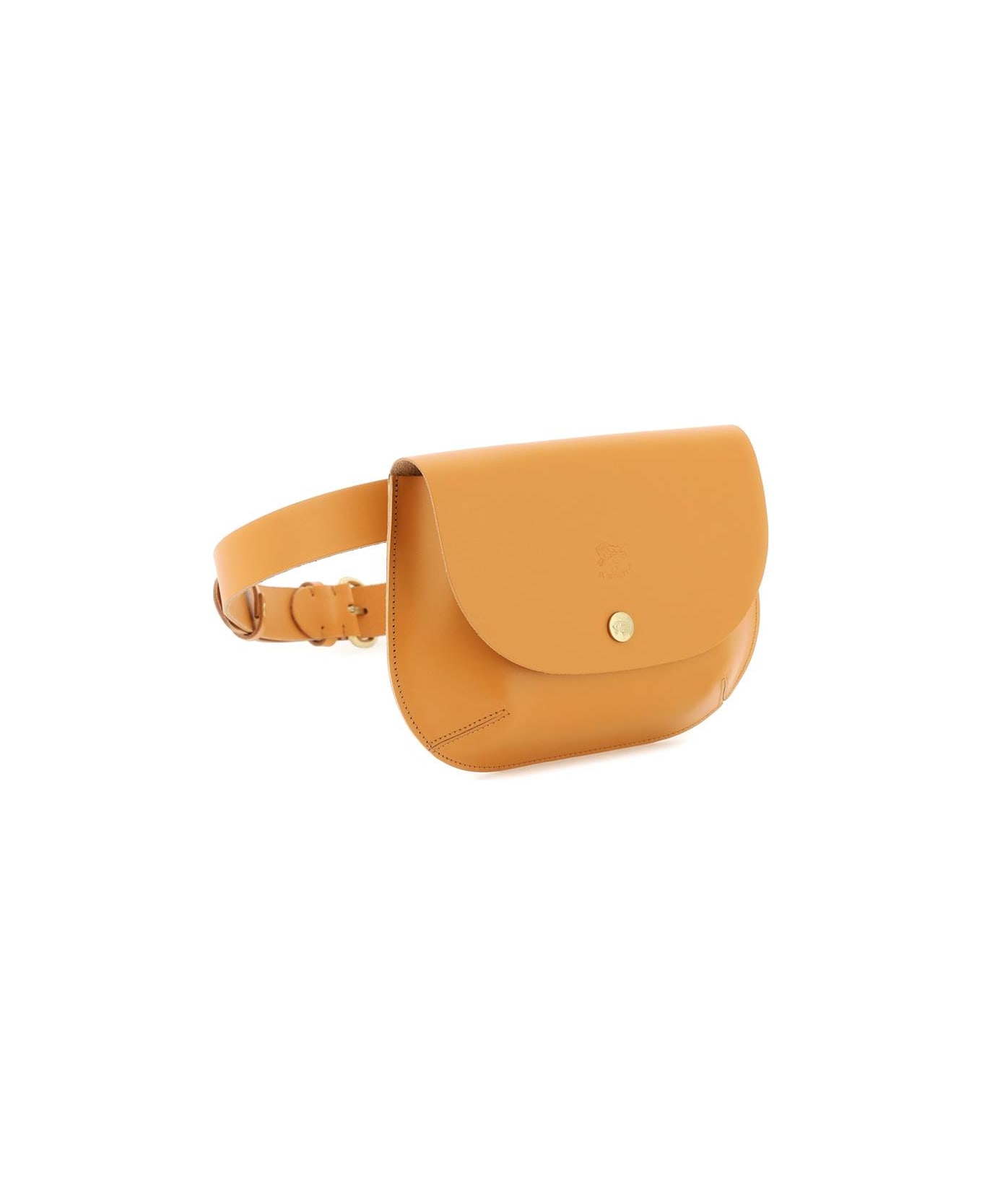 Il Bisonte Cow Leather Belt Bag - MIELE (Orange)