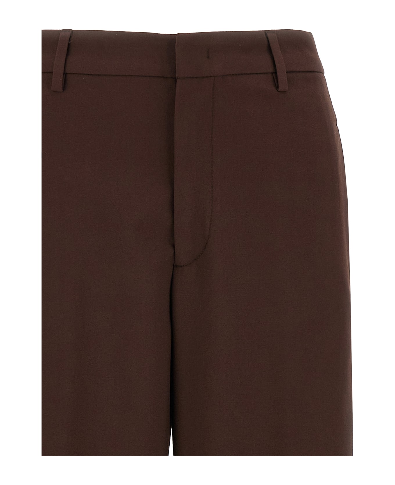 Fabiana Filippi Jewel Detail Pants - Brown
