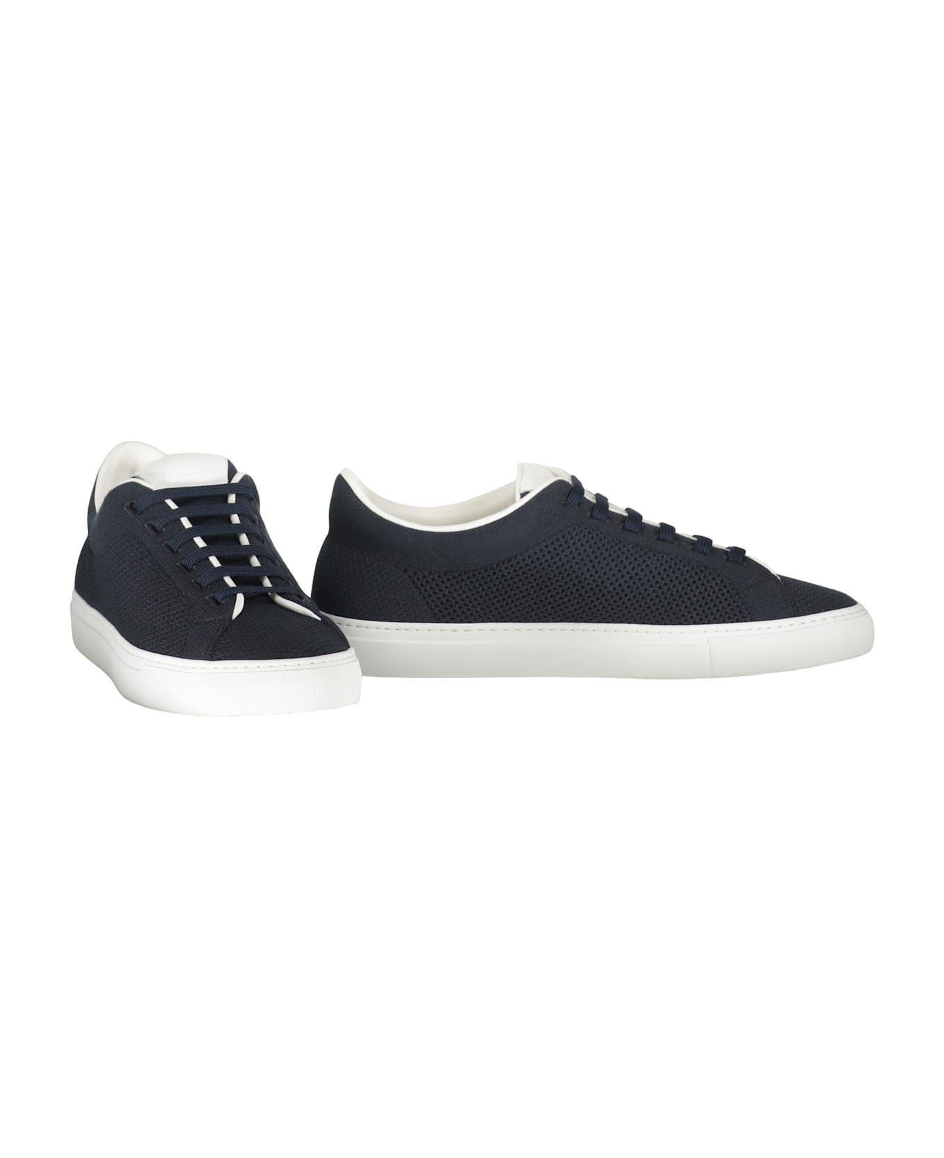 Moorer Fabric Sneakers - blue