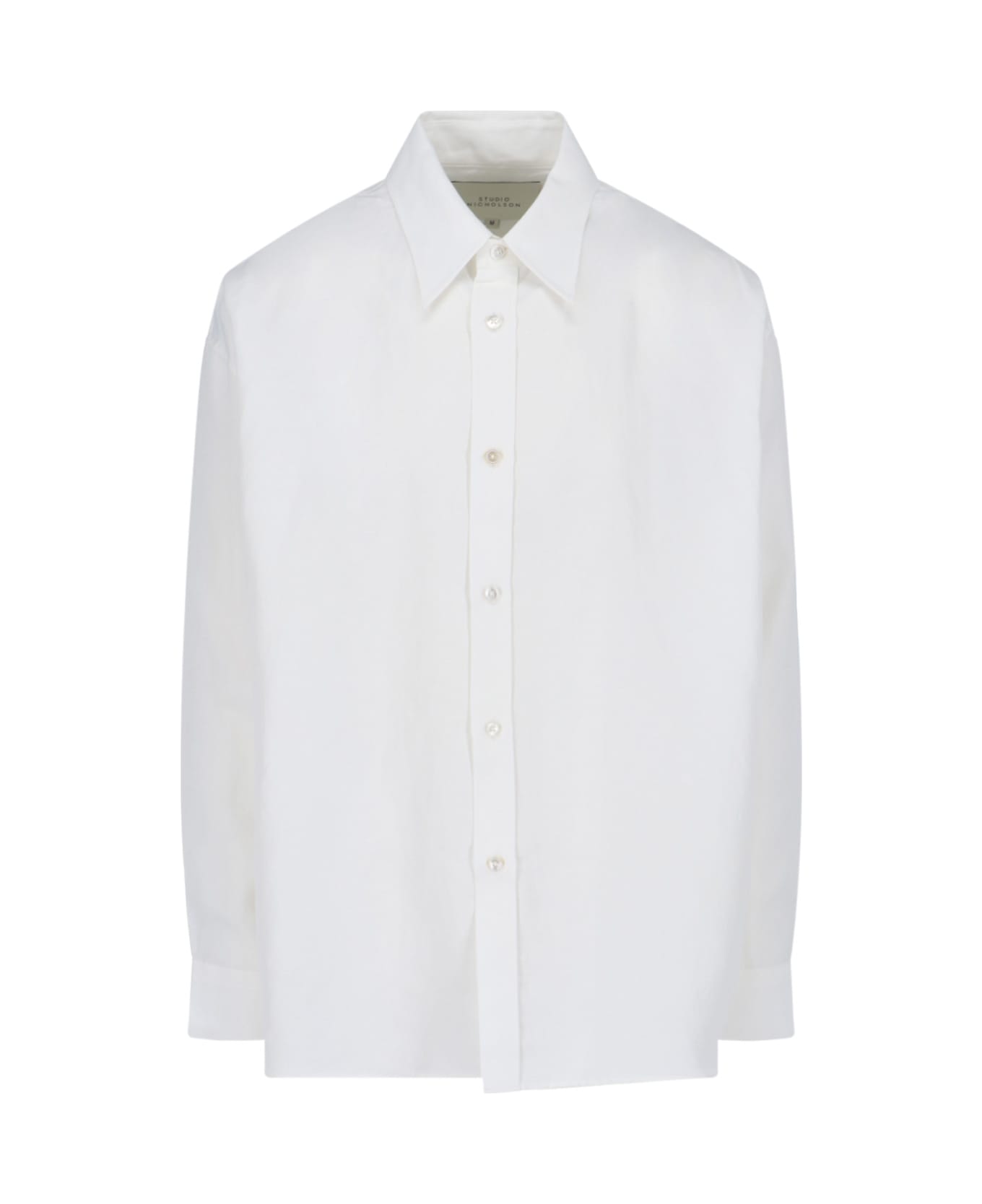 Studio Nicholson Oversized Shirt - White