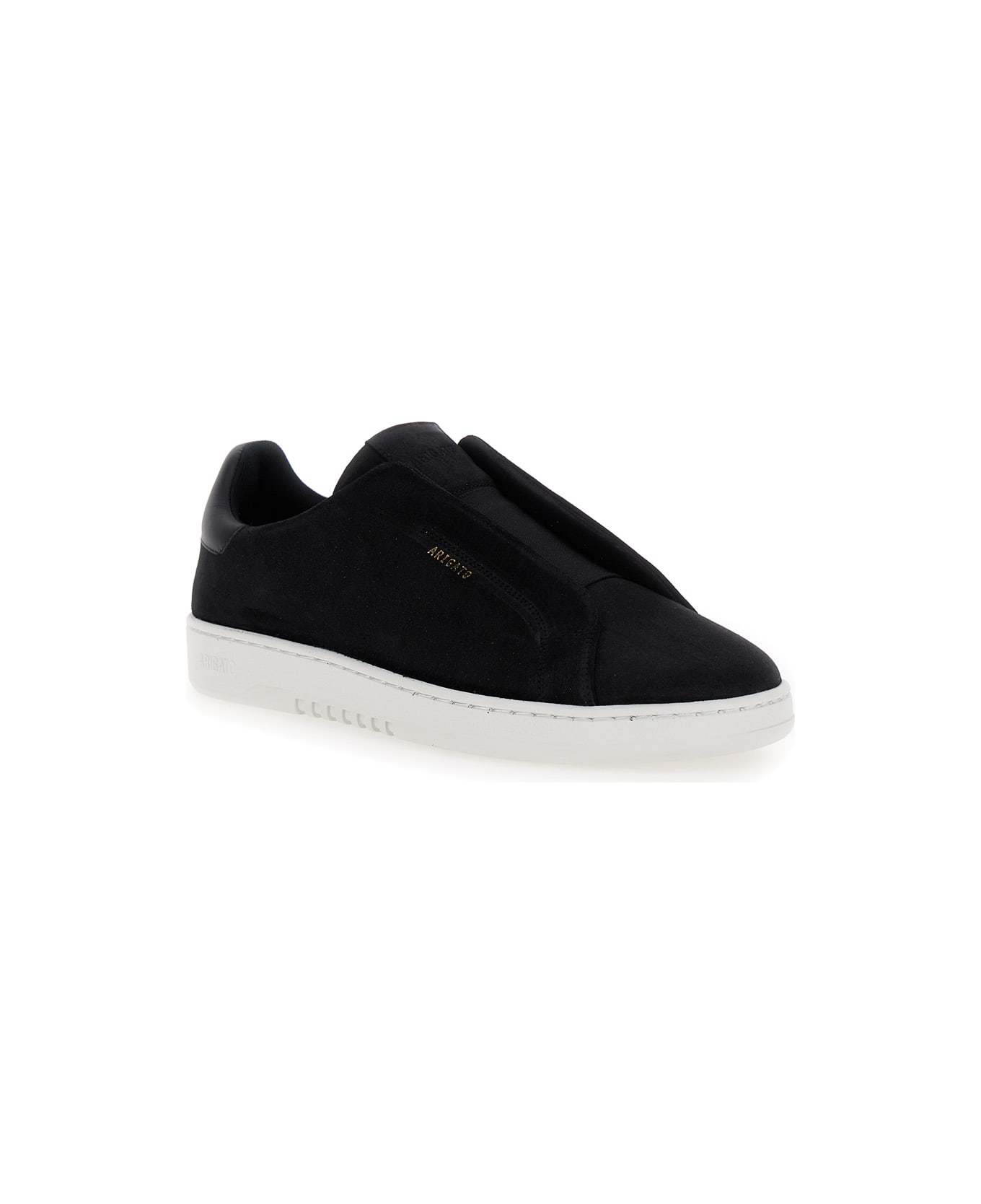 Axel Arigato Laceless Low Top Slip-on Sneakers - Black