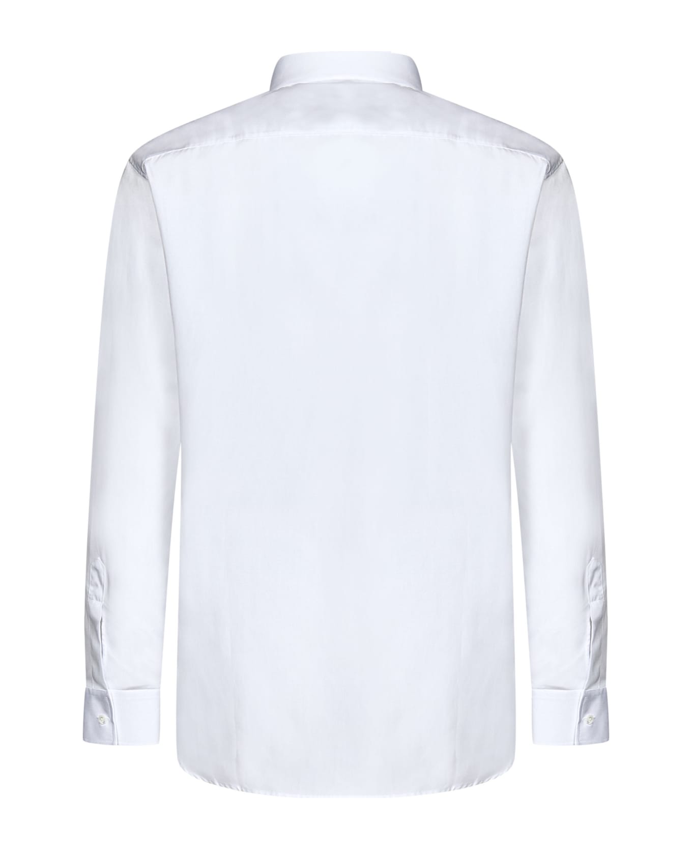 Dsquared2 Tab Collar Relaxed Dan Shirt - White