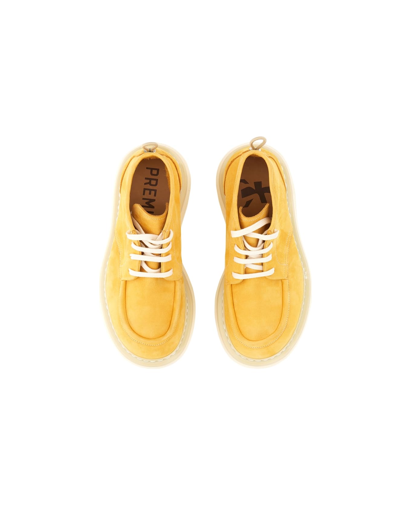 Premiata Lace-up Boot - YELLOW