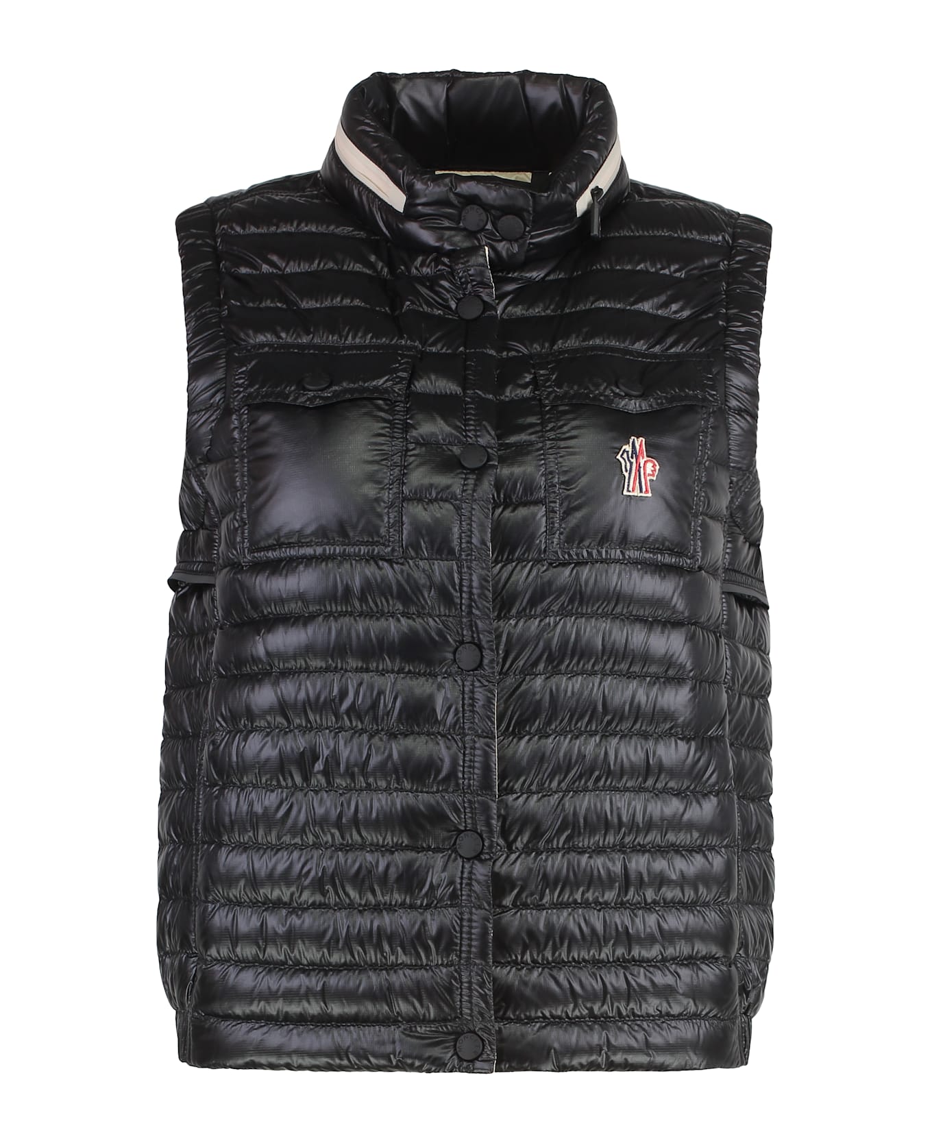 Moncler Grenoble Gumiane Padded Bodywarmer - black