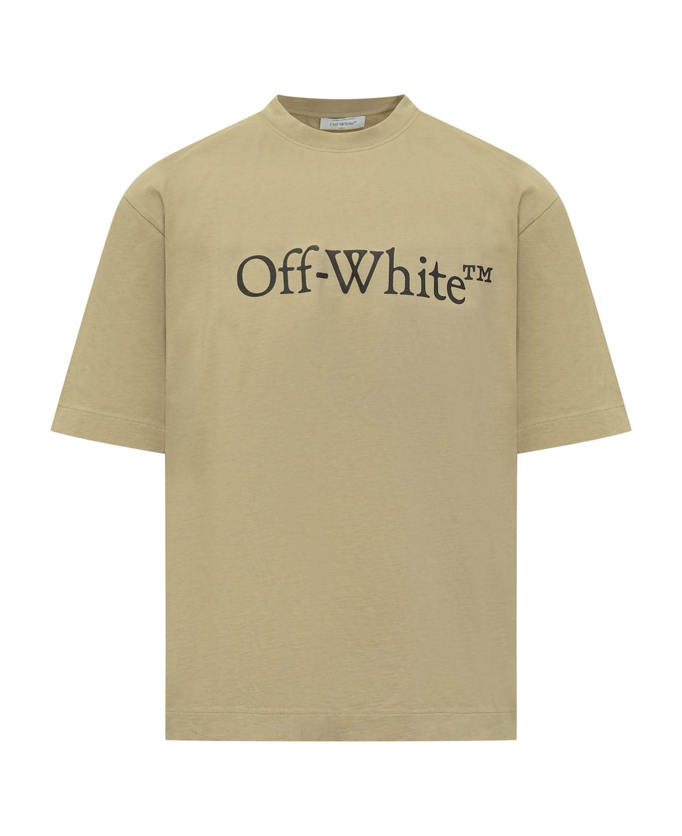 Off-White Big Bookish Skate T-shirt - CREME BRULEE