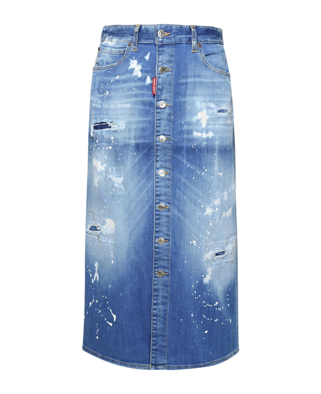 Dsquared2 Denim Long Skirt - Blue スカート