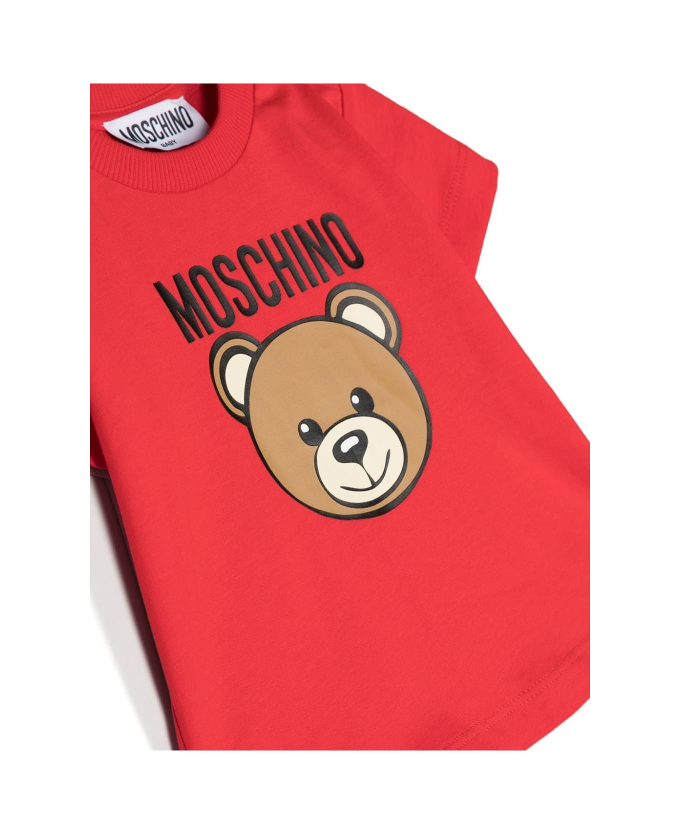 Moschino T-shirt Teddy Bear - Red