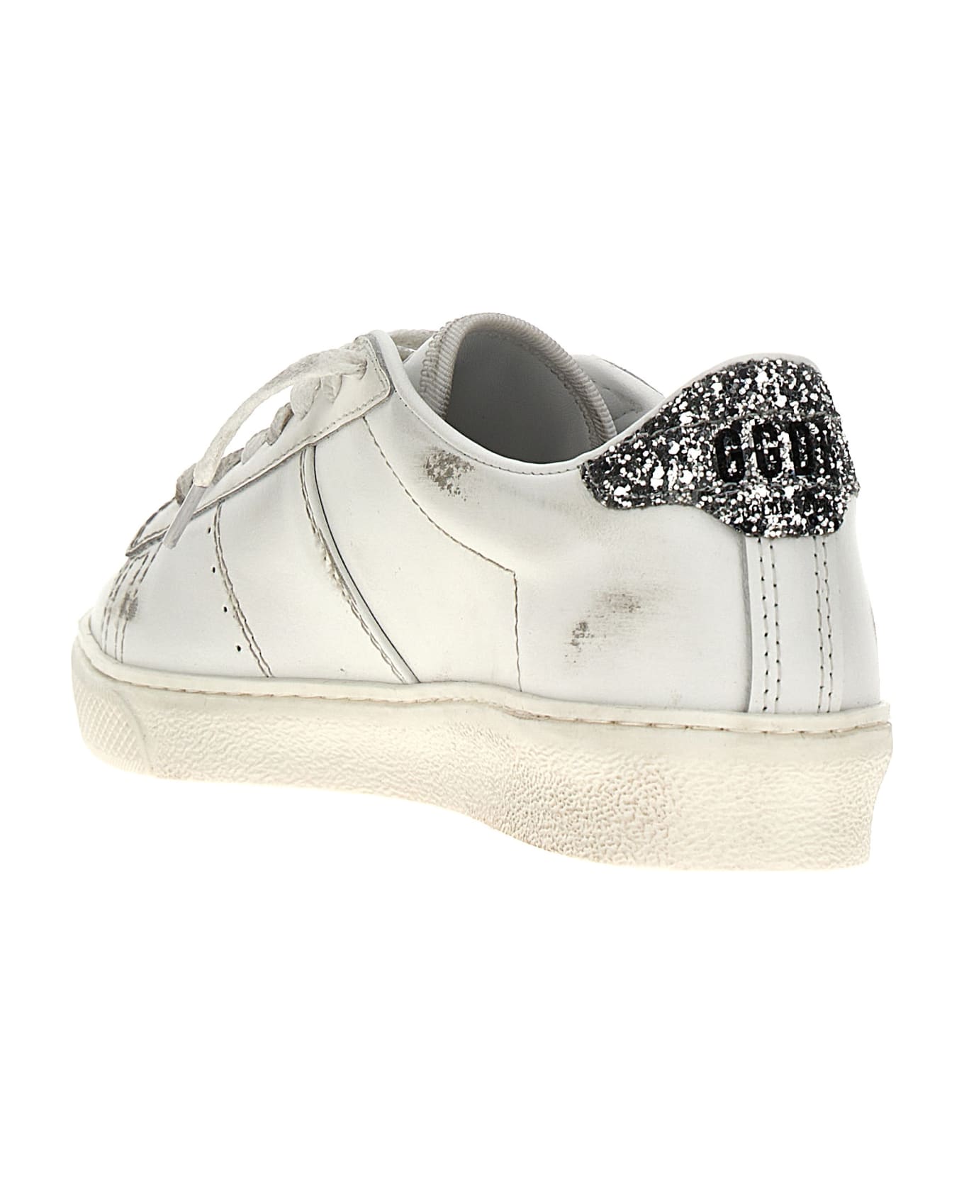 Golden Goose Matchstar Sneakers - Silver