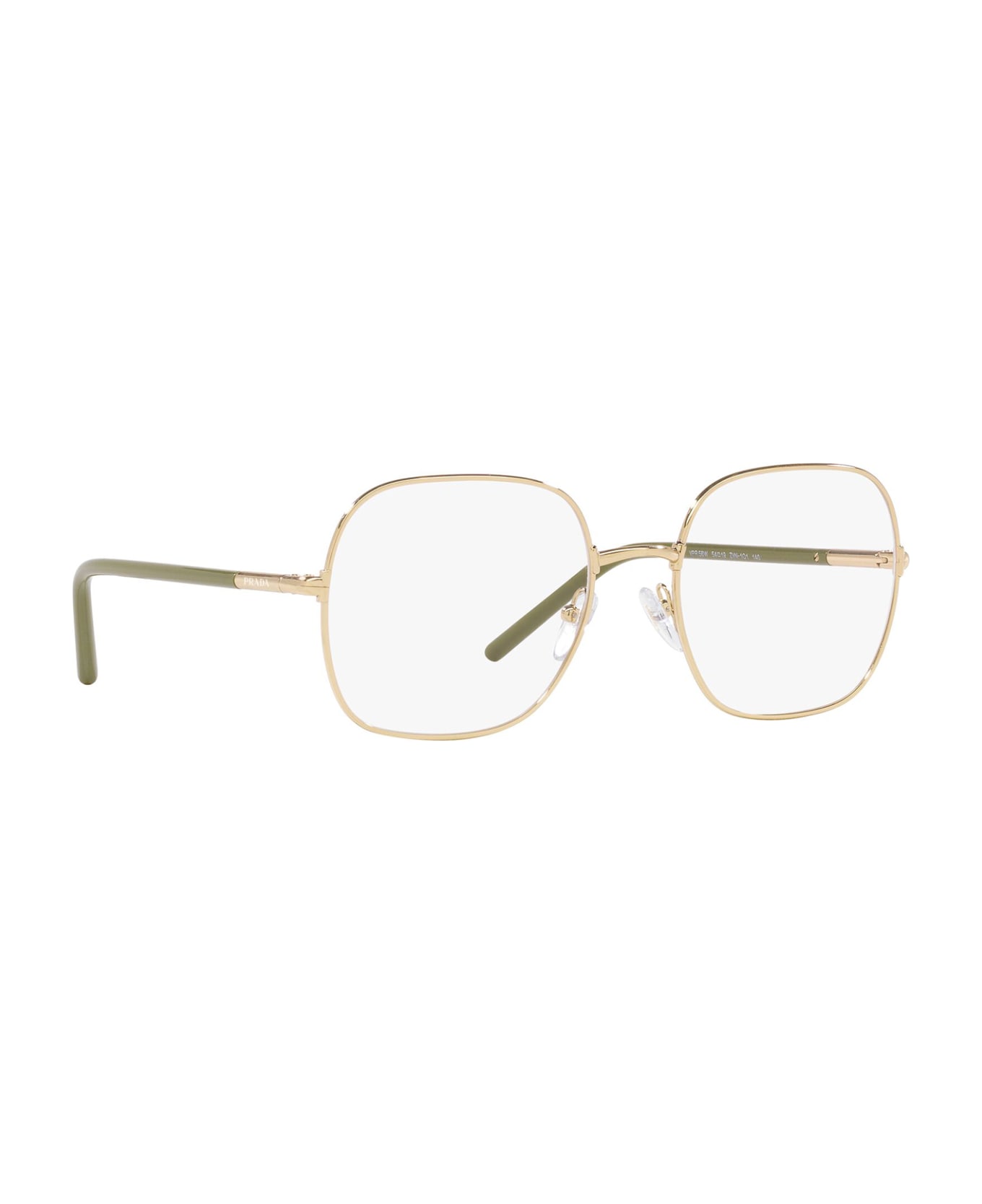 Prada Eyewear Pr 56wv Pale Gold Glasses - Pale Gold