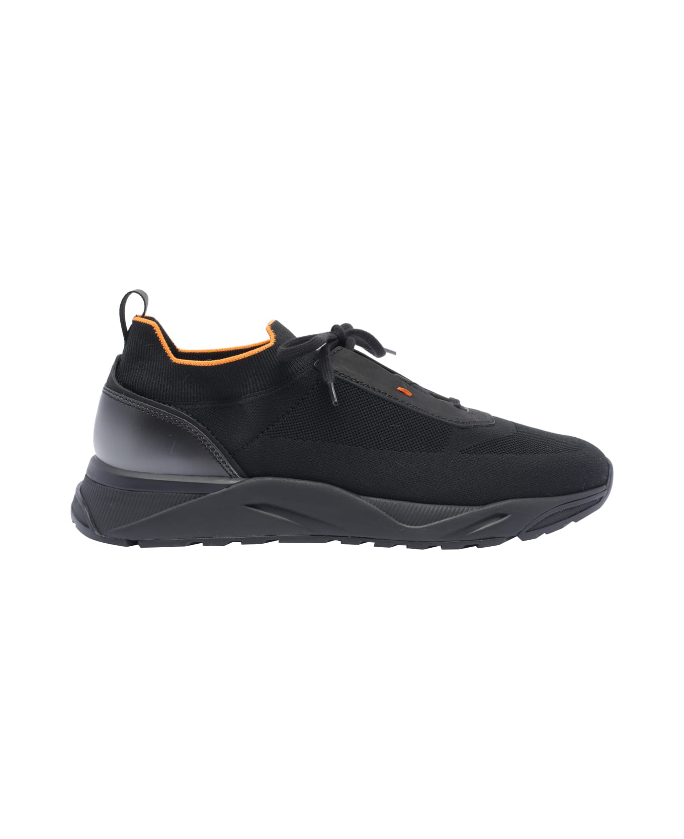 Santoni Flin Sneakers - Black