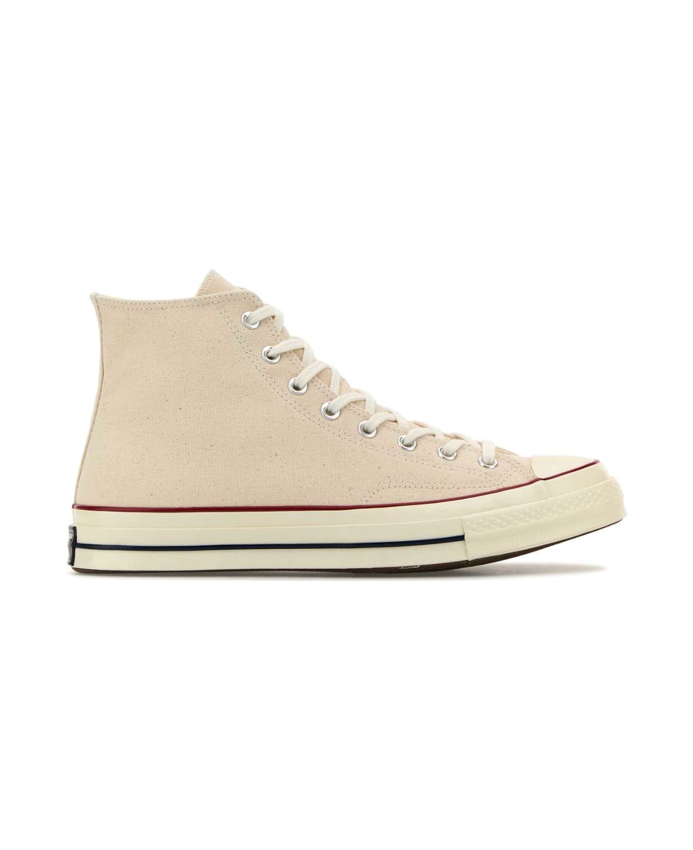 Converse Sand Canvas Chuck Taylor Hi Sneakers - 060