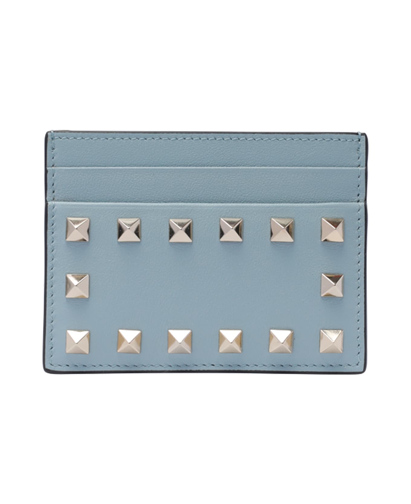 Valentino Garavani Rockstud Cards Holder - Blue