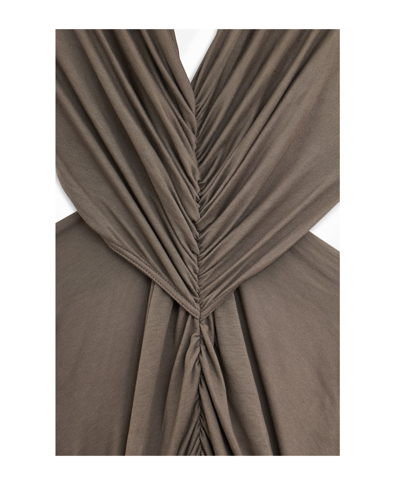 Rick Owens Lilies Poppy Gown Dress - grey