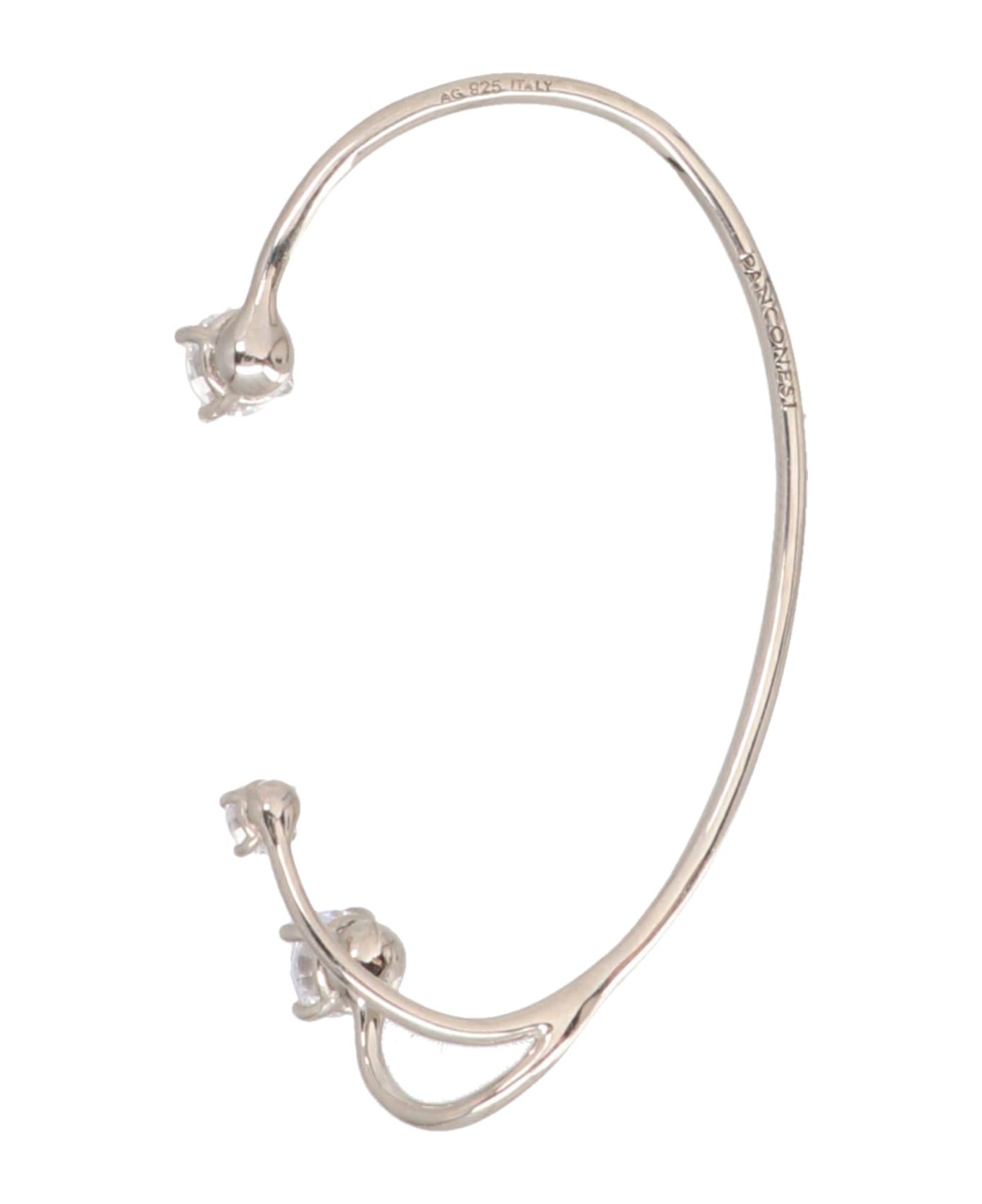 Panconesi 
three Point
 Earcuffs - Silver