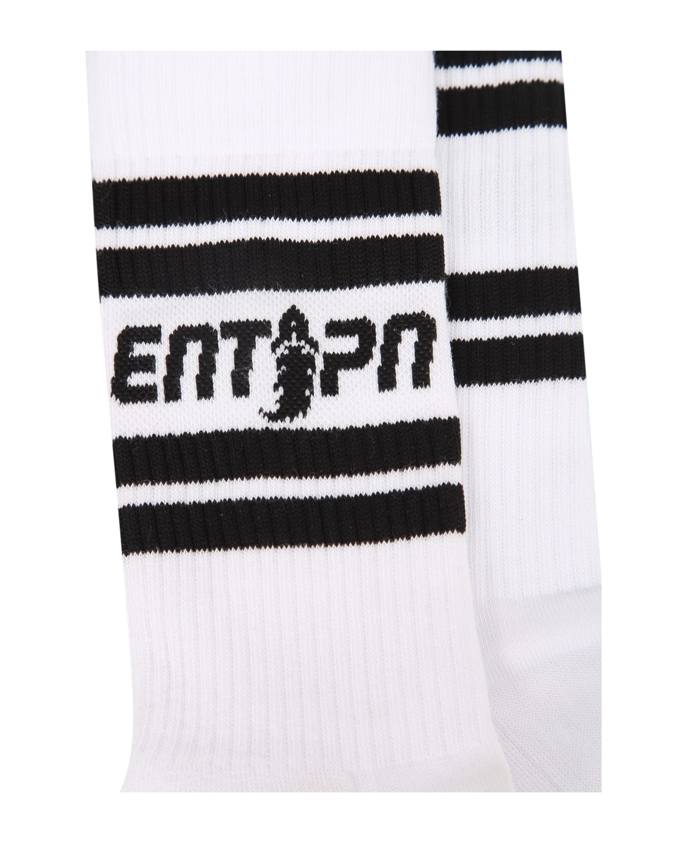 Enterprise Japan Logo Socks - White