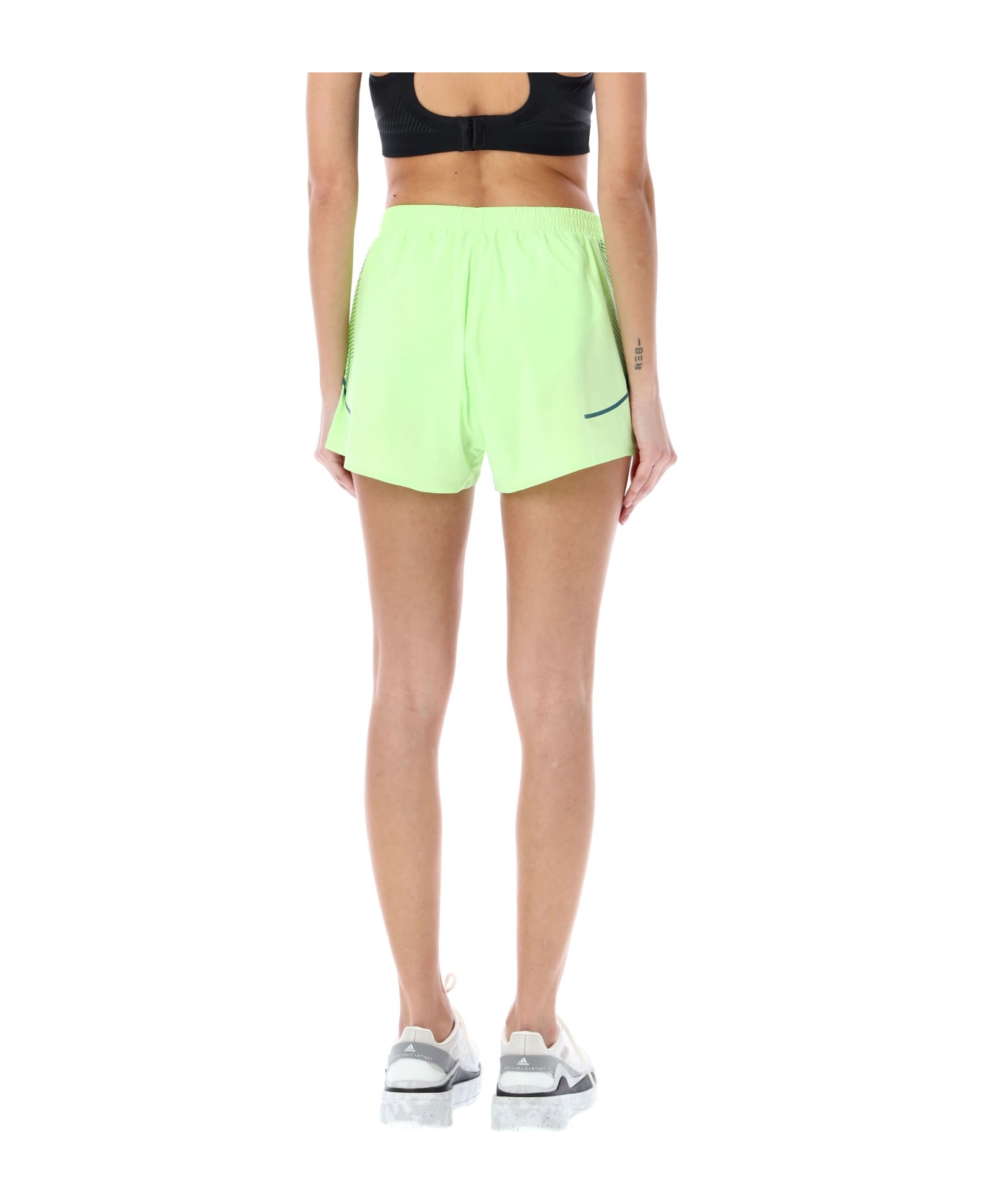 Adidas by Stella McCartney Truepace Running Shorts - GREEN SPARK