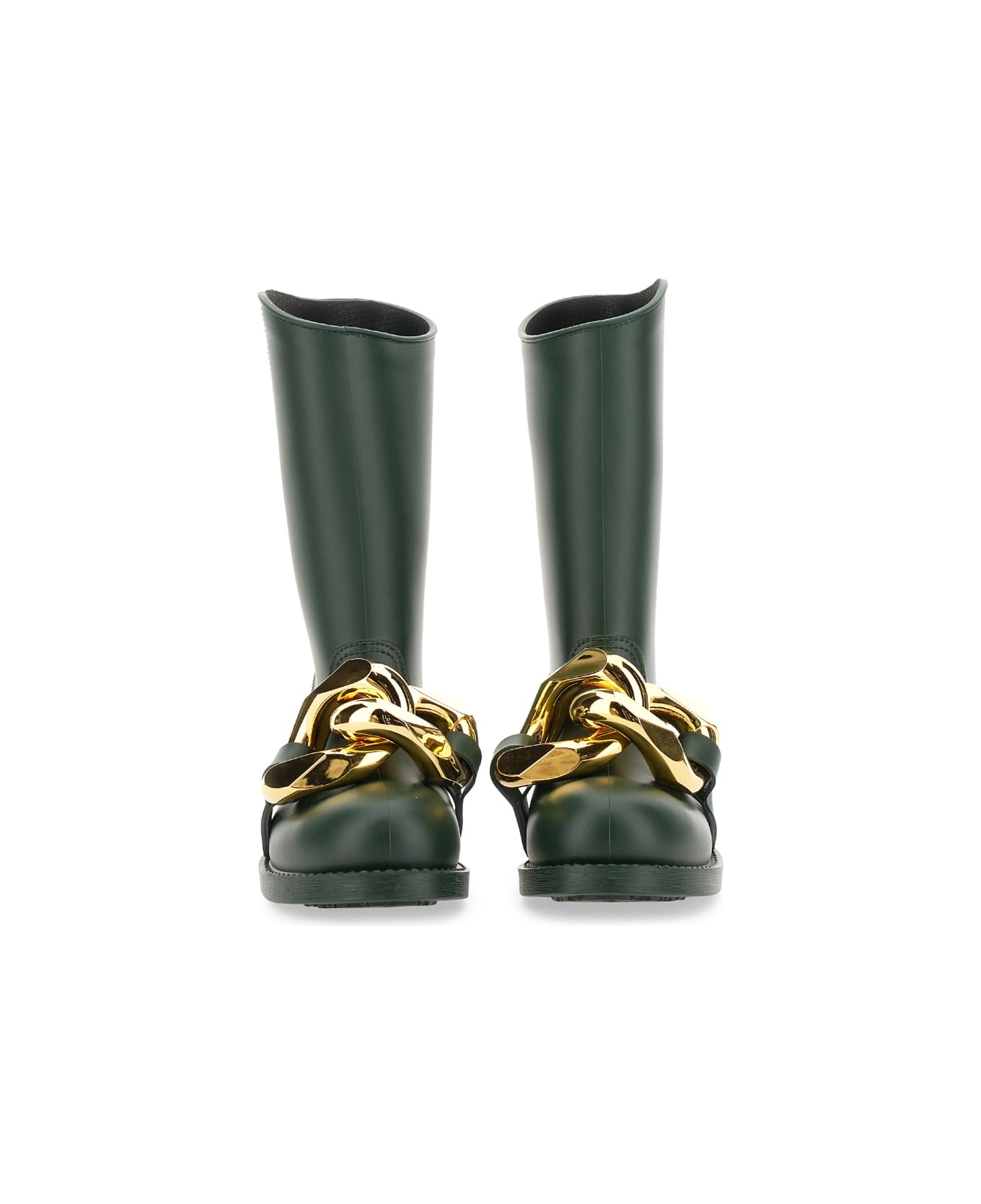 J.W. Anderson High Boot "chain" - GREEN