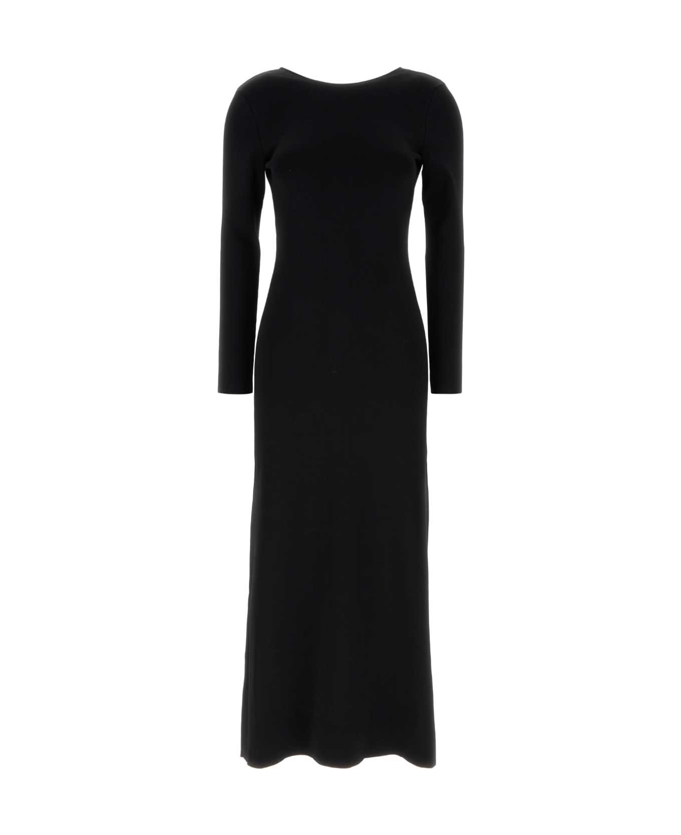 Bottega Veneta Black Viscose Dress - Black